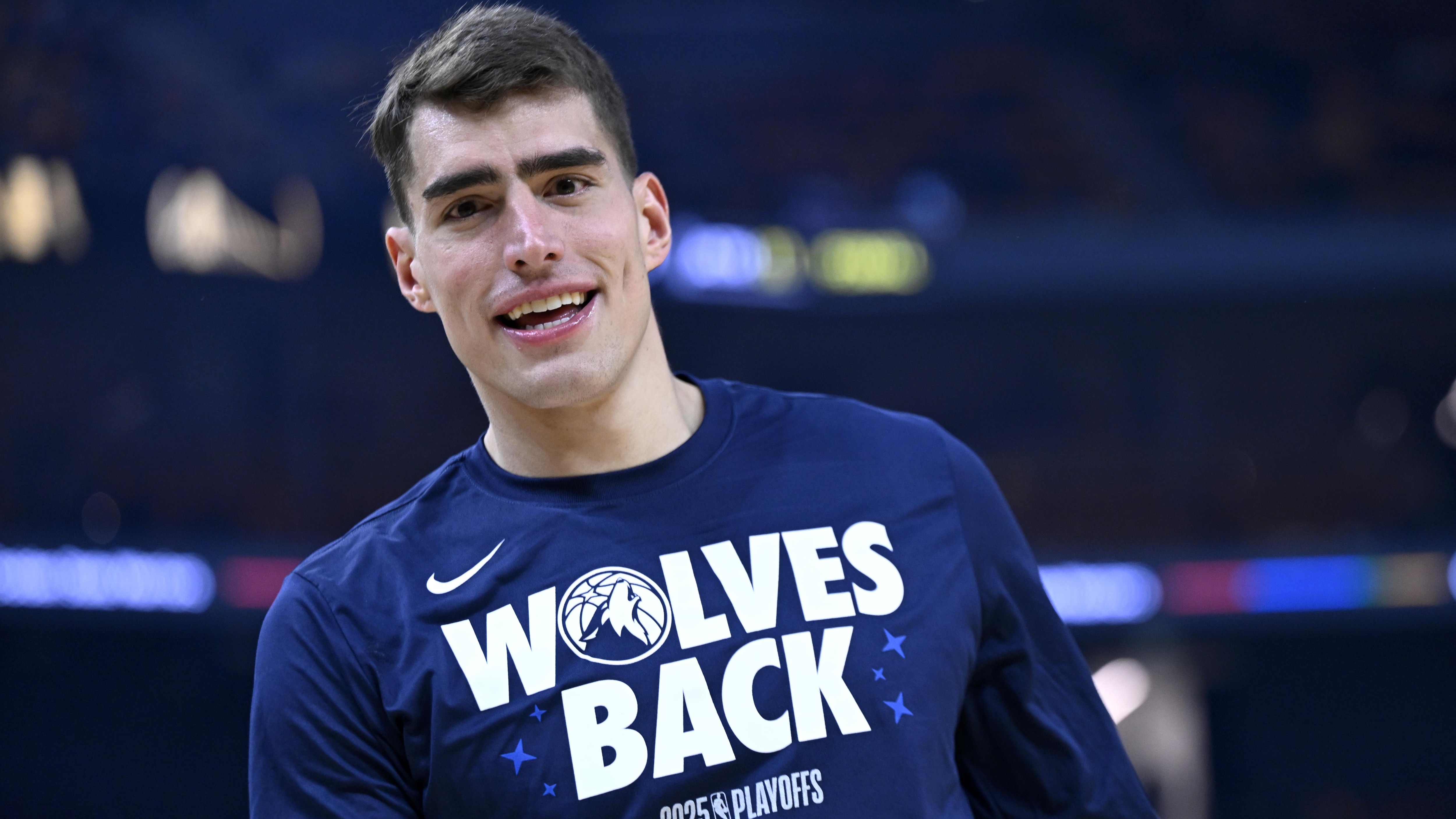 NBA Playoffs: Pre-game of Timberwolves vs Warriors in San Francisco