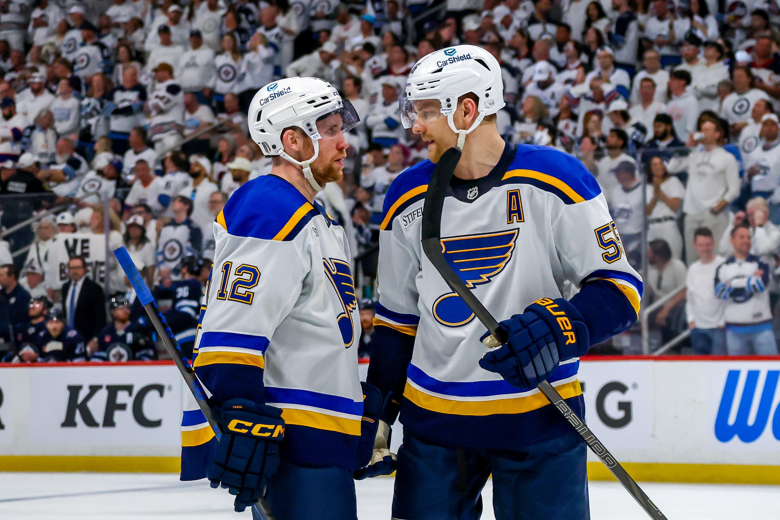 St Louis Blues v Winnipeg Jets - Game Seven