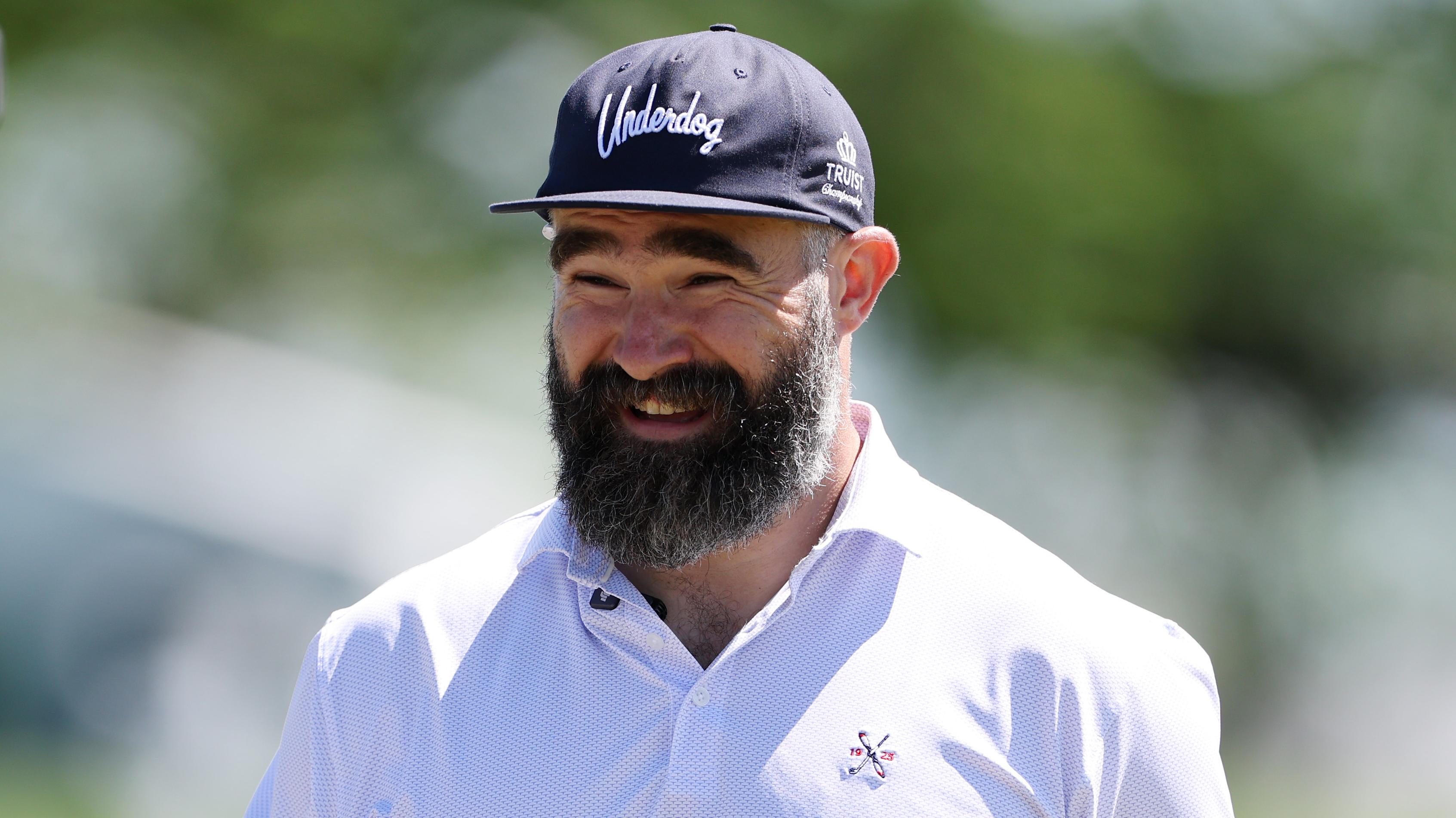 Jason Kelce Jokes 2017 Eagles Would ‘Beat the F–k Out Of’ 2024 Team That Beat Mahomes