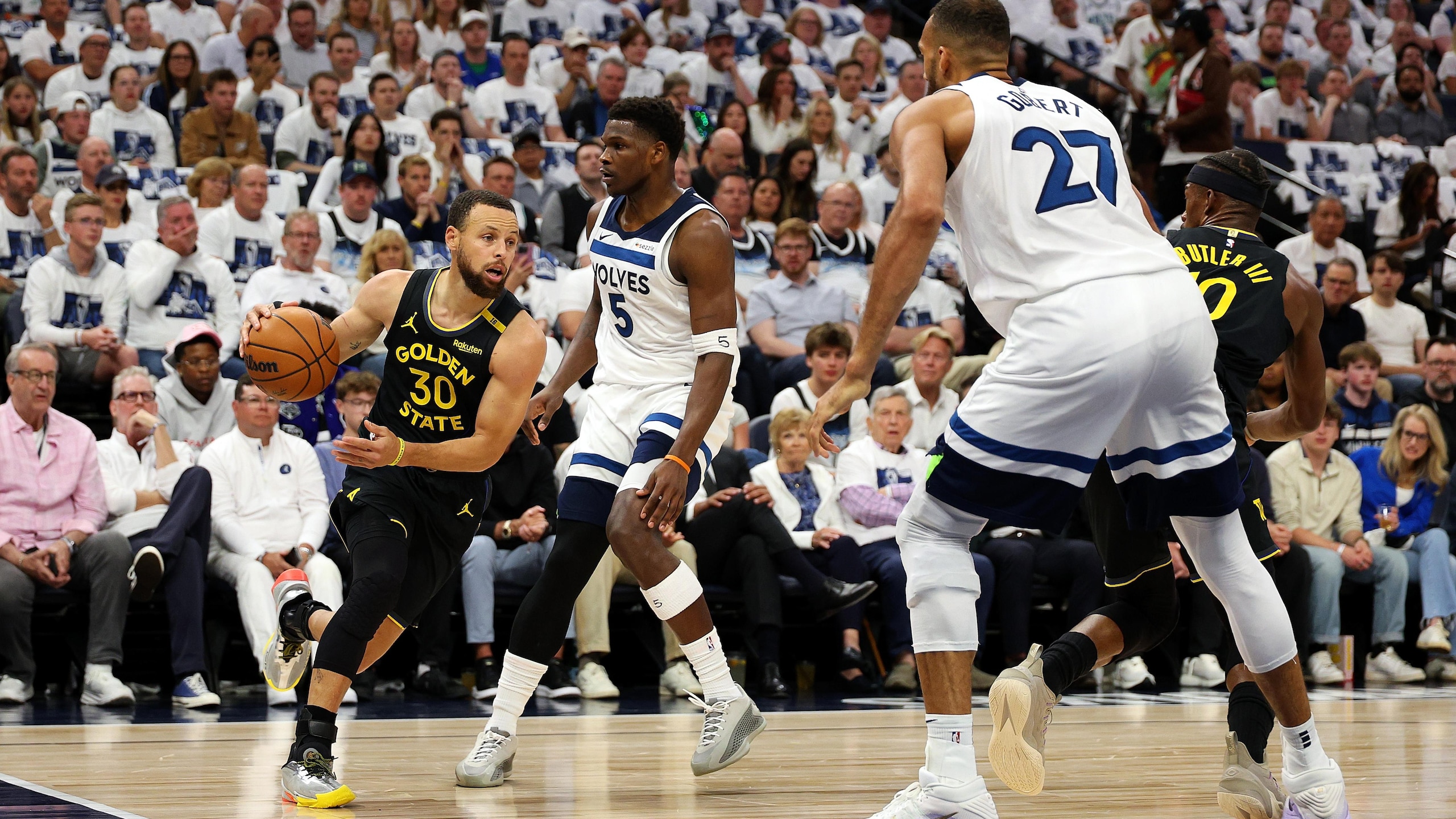 Golden State Warriors v Minnesota Timberwolves - Game One