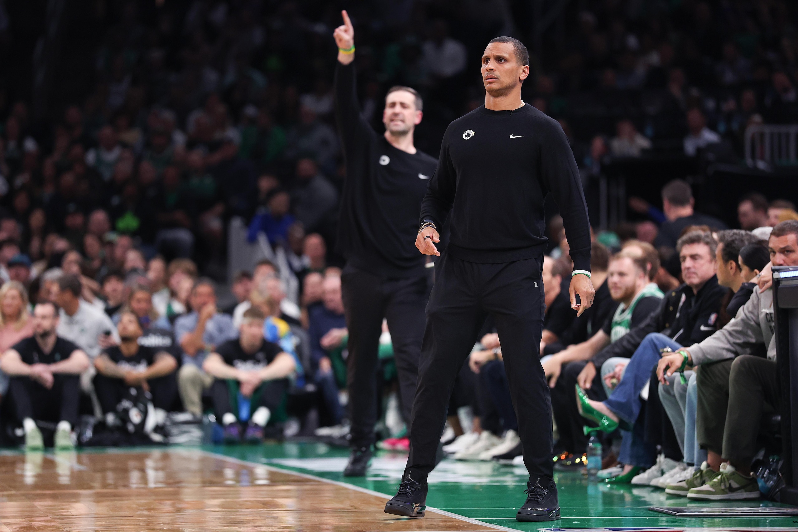 New York Knicks v Boston Celtics - Game Two New York Knicks v Boston Celtics - Game Two