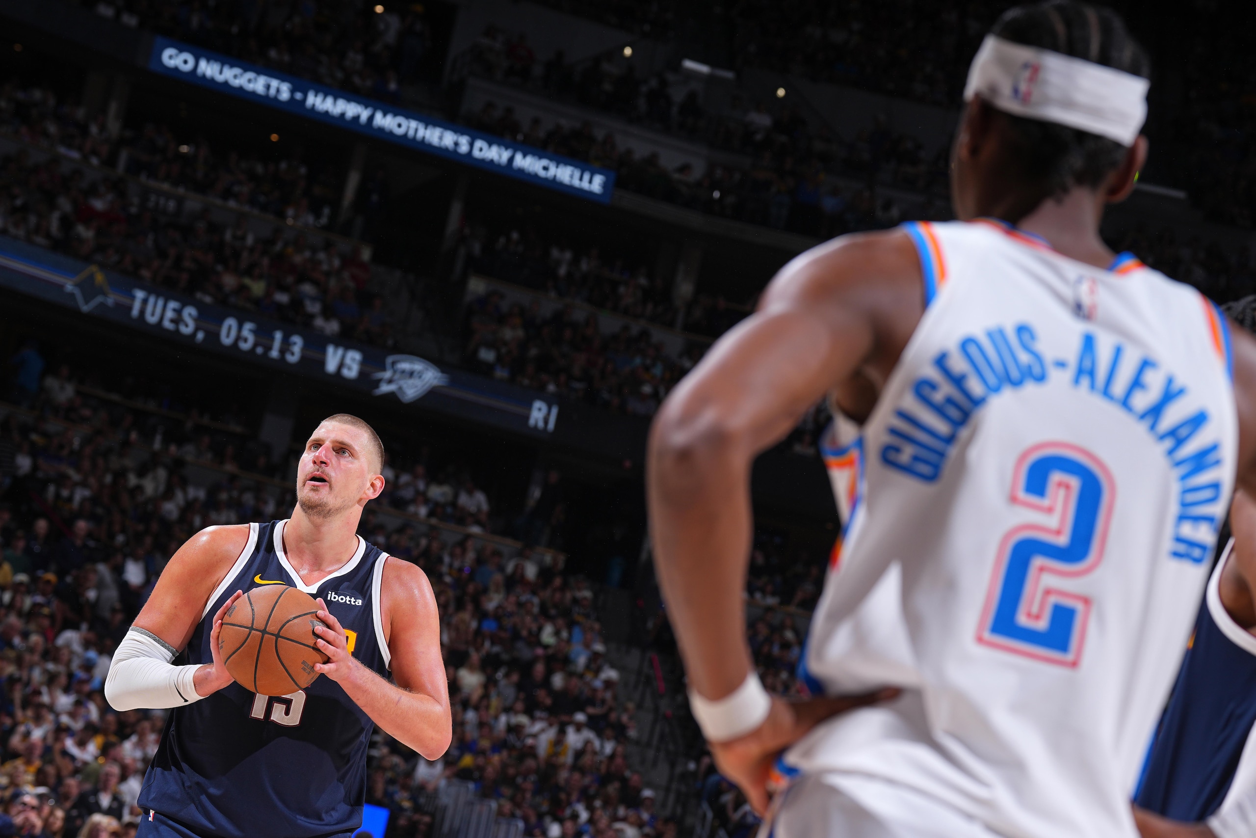 2025 NBA Playoffs - Oklahoma City Thunder v Denver Nuggets