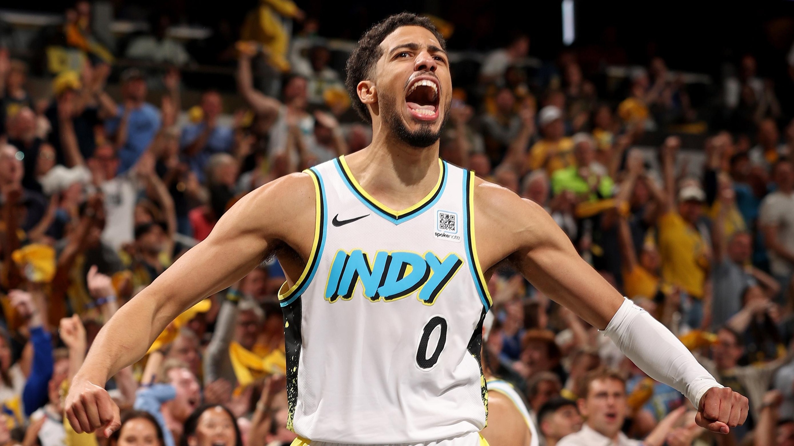 2025 NBA Playoffs - Cleveland Cavaliers v Indiana Pacers - Game Four