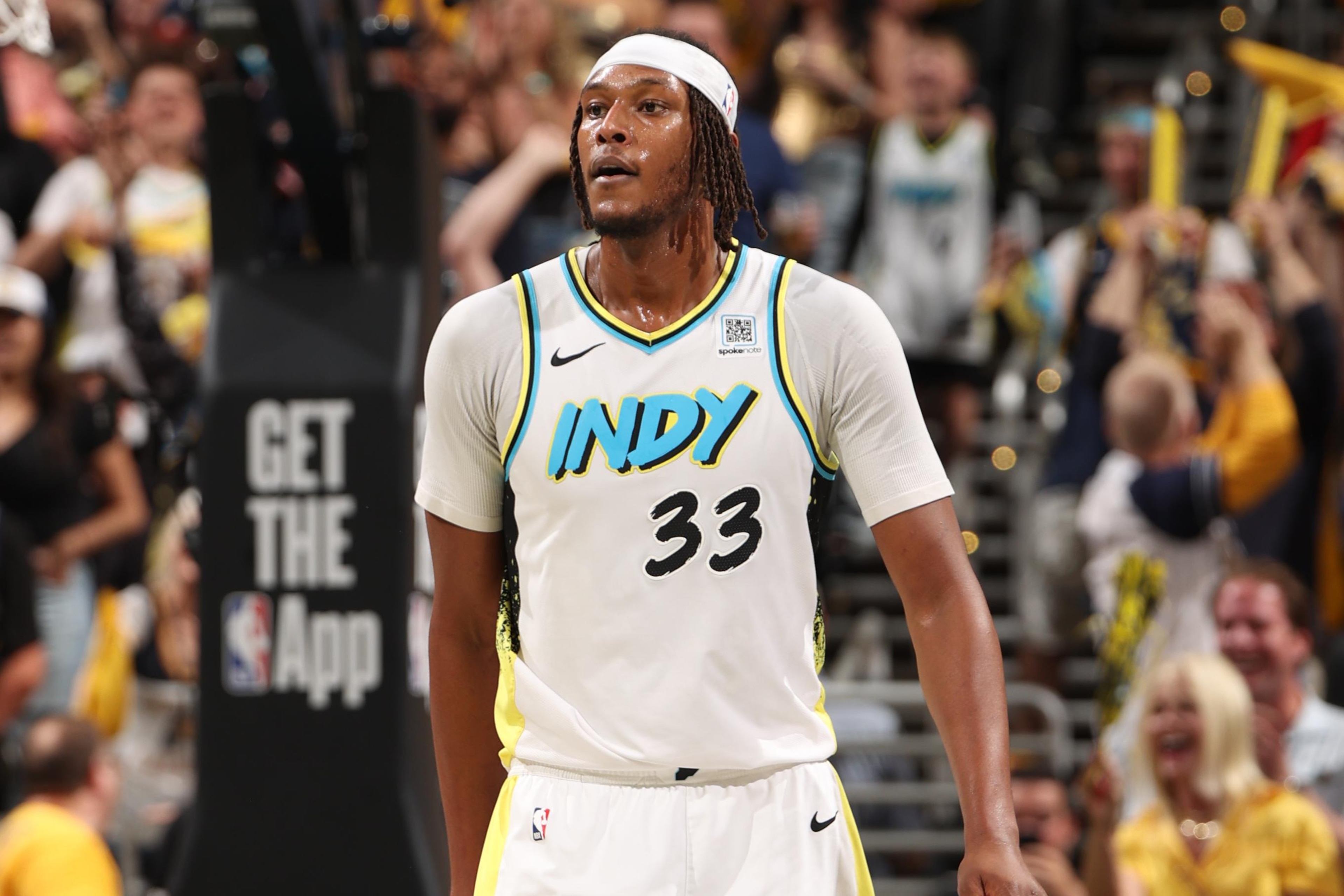 2025 NBA Playoffs - Cleveland Cavaliers v Indiana Pacers - Game Four 2025 NBA Playoffs - Cleveland Cavaliers v Indiana Pacers - Game Four