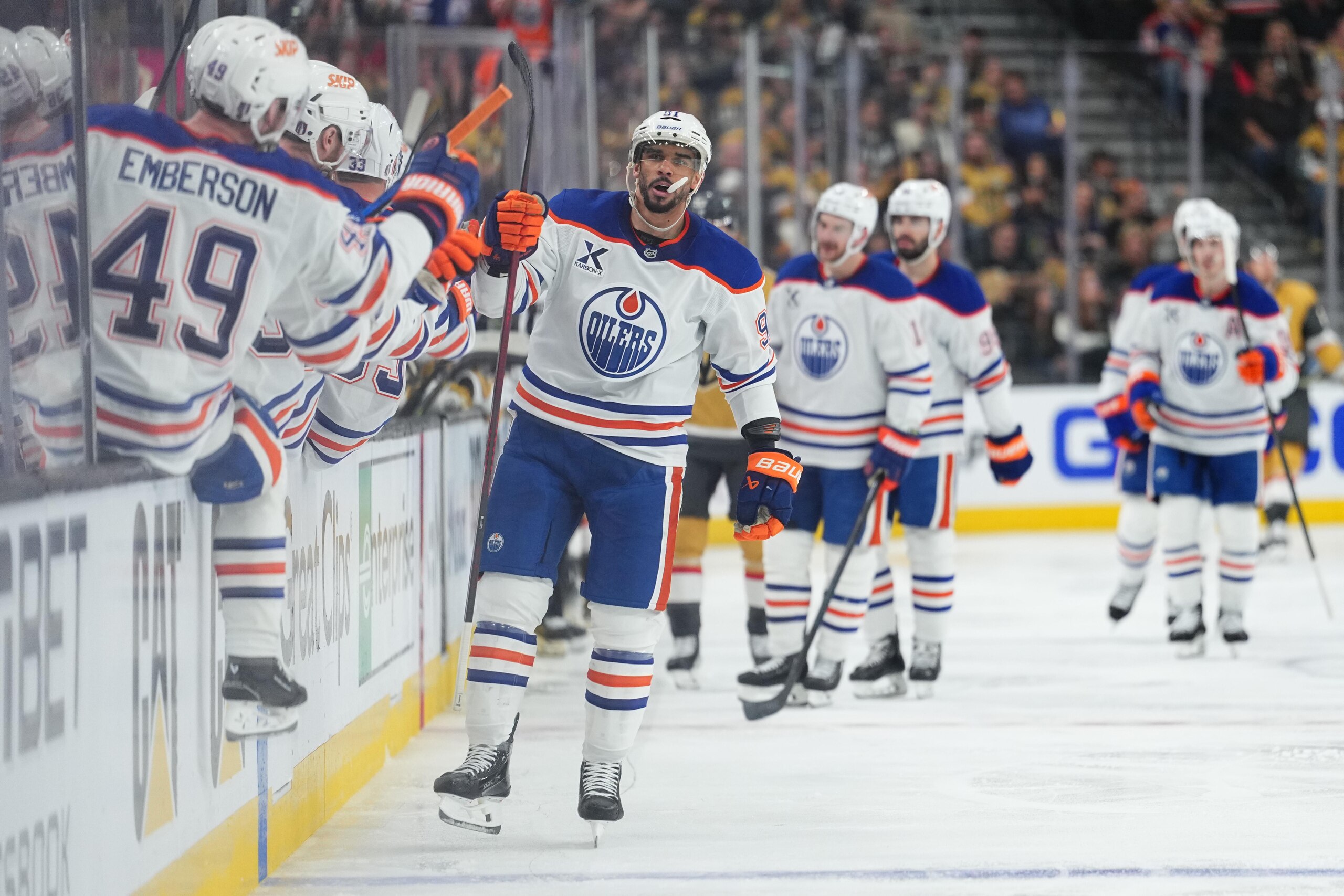 Edmonton Oilers v Vegas Golden Knights - Game Two