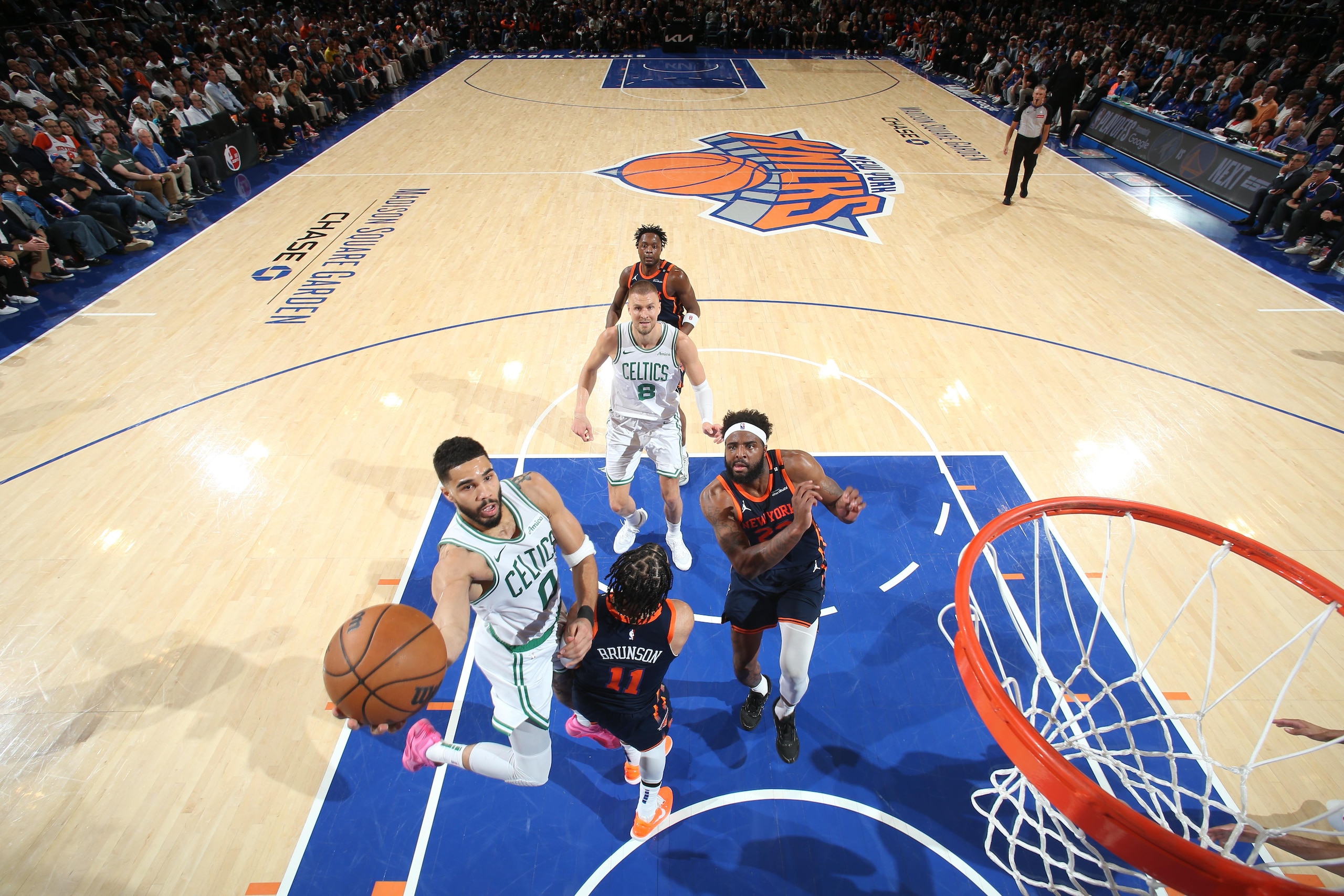 2025 NBA Playoffs - Boston Celtics v New York Knicks - Game Four