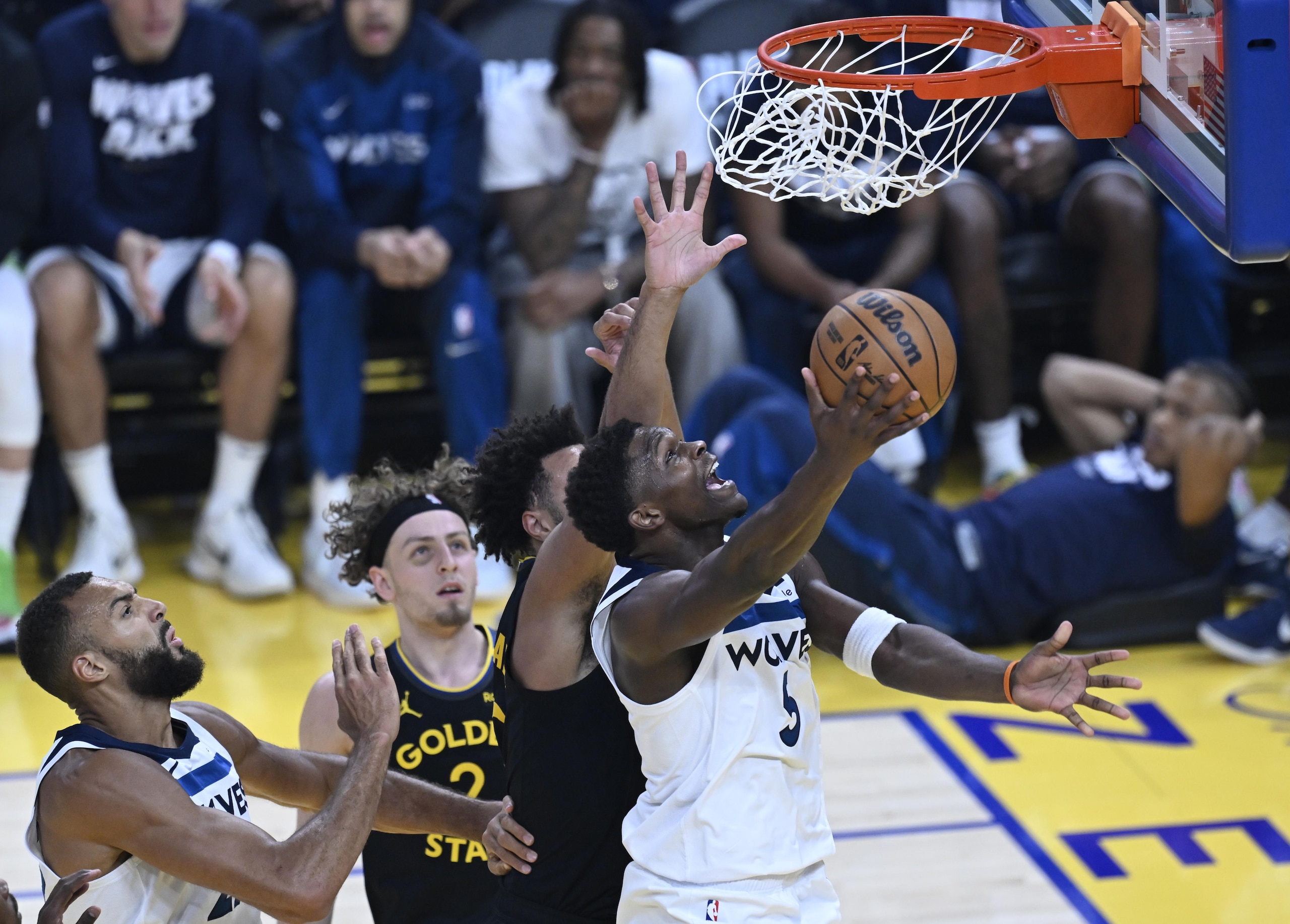 NBA Playoffs Game 4: Timberwolves vs Warriors in San Francisco