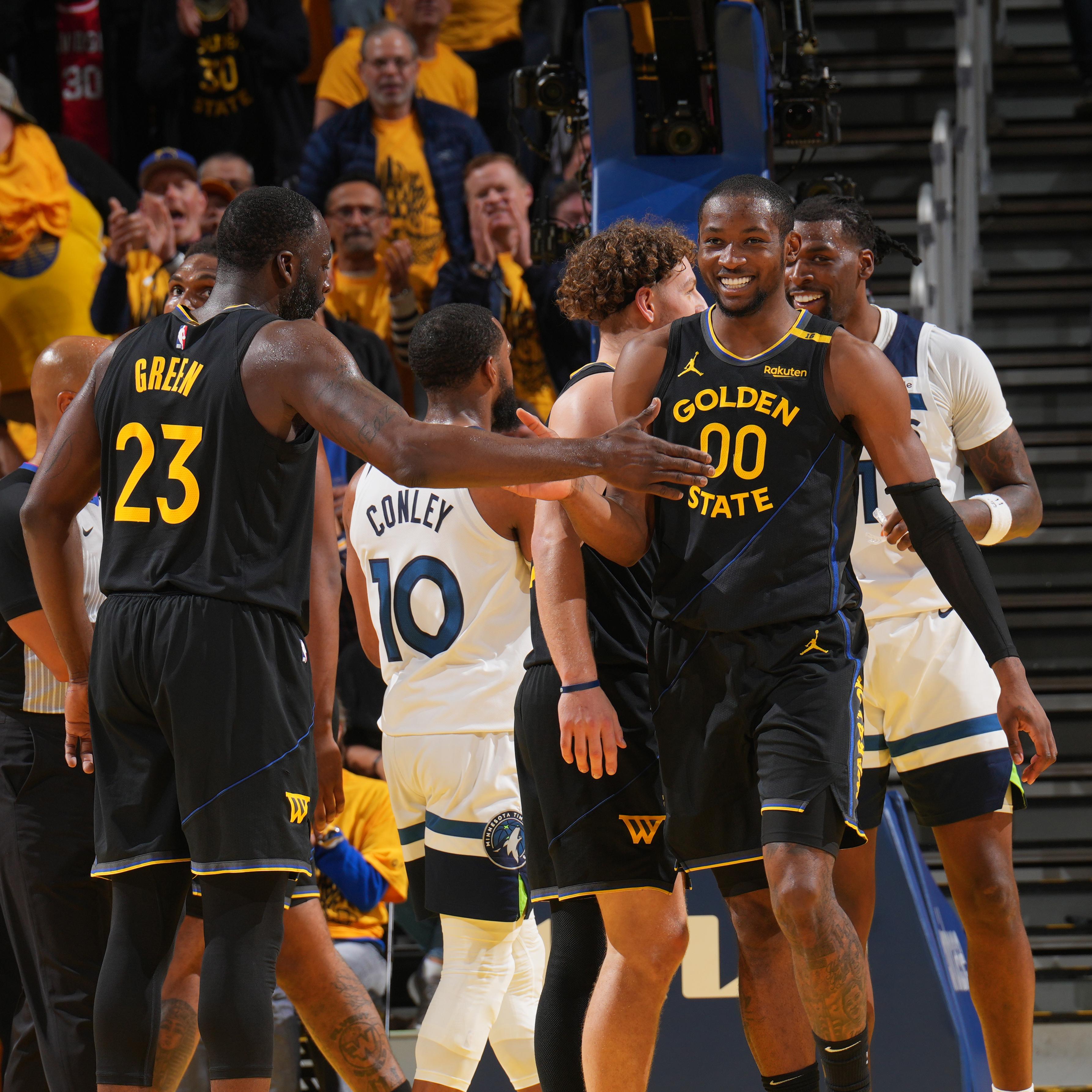 2025 NBA Playoffs - Minnesota Timberwolves v Golden State Warriors - Game Four