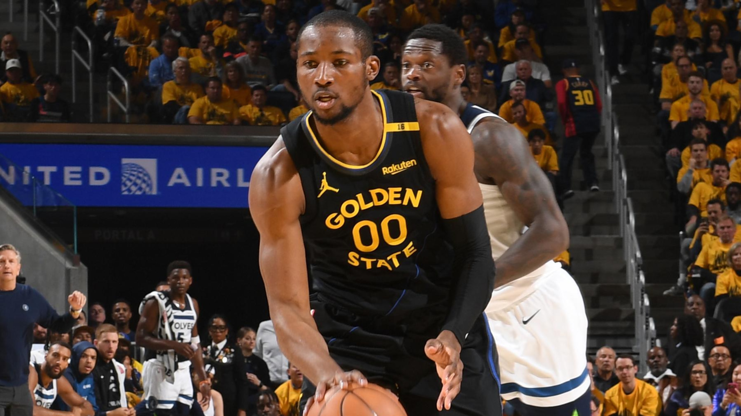 2025 NBA Playoffs - Minnesota Timberwolves v Golden State Warriors - Game Four