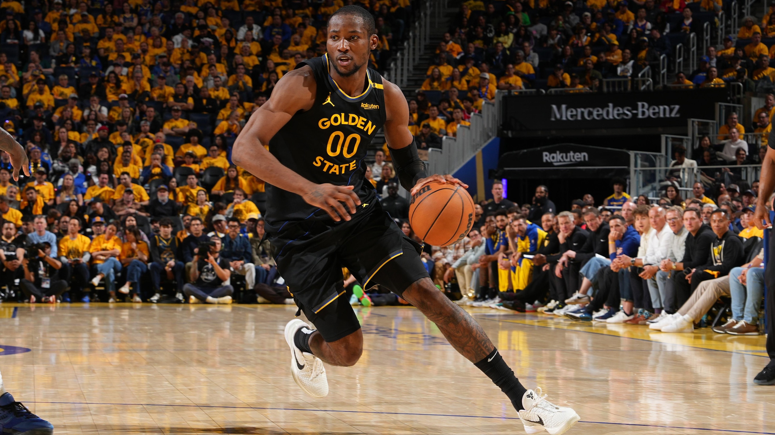 2025 NBA Playoffs - Minnesota Timberwolves v Golden State Warriors - Game Four