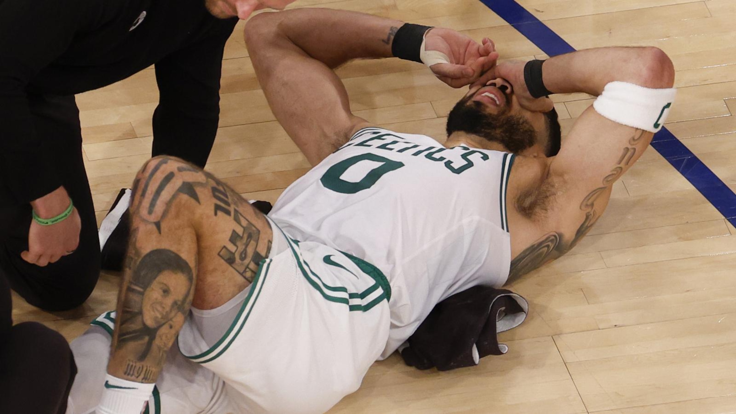Jayson Tatum's shocking injury could reverberate for months to come for the Celtics