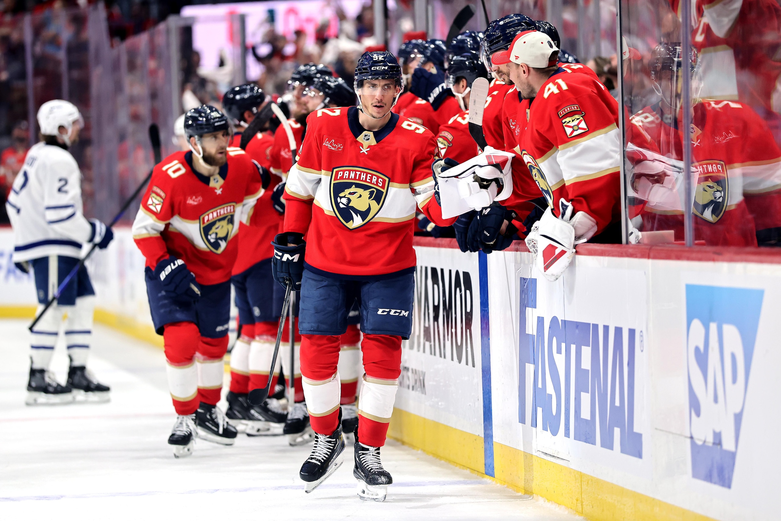 Toronto Maple Leafs v Florida Panthers - Game Three Toronto Maple Leafs v Florida Panthers - Game Three
