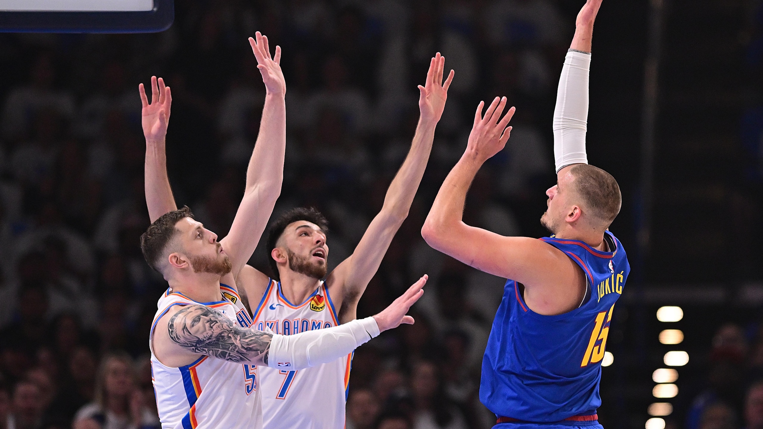 Denver Nuggets v Oklahoma City Thunder - Game Five Denver Nuggets v Oklahoma City Thunder - Game Five