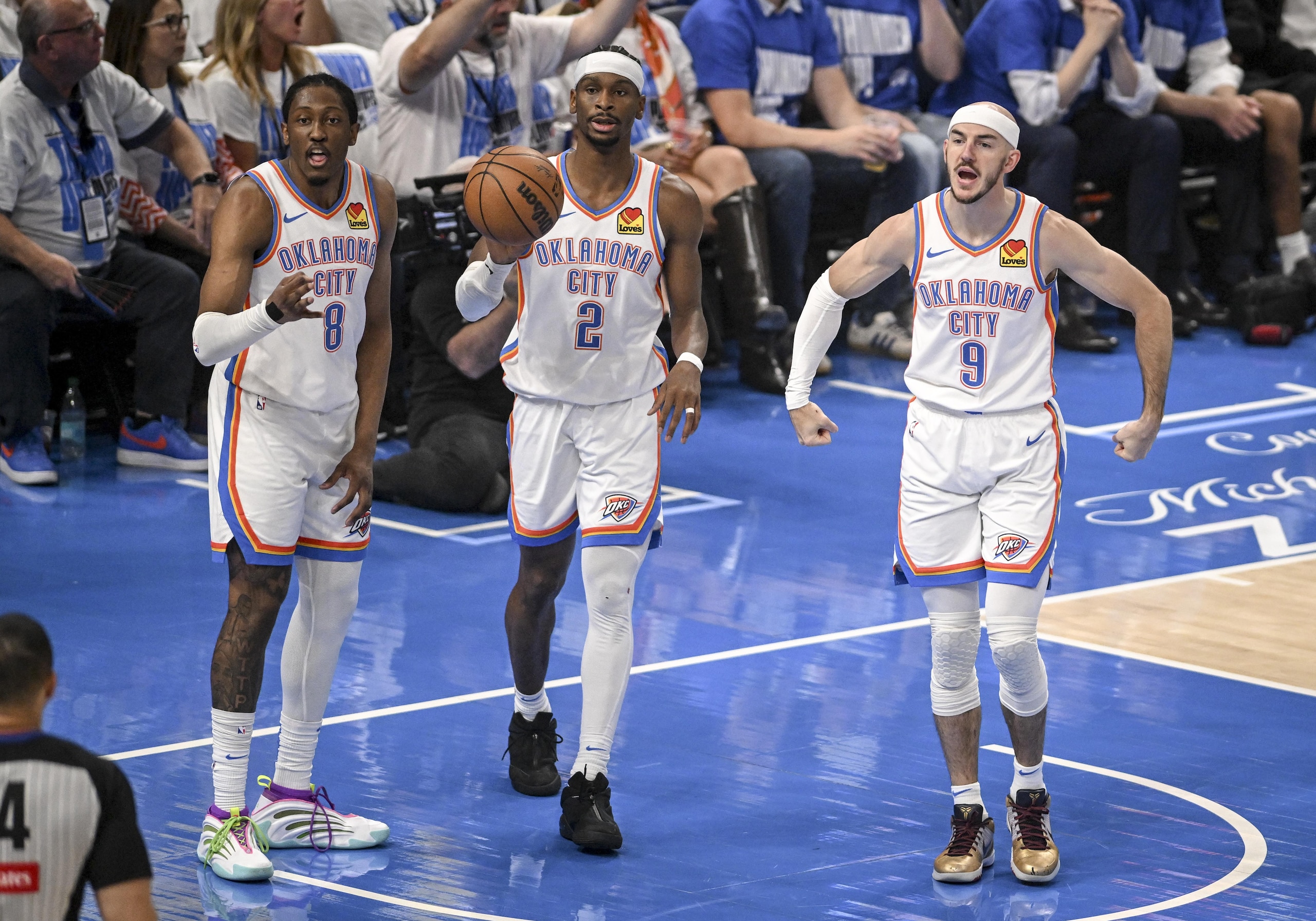 DENVER NUGGETS VS THUNDER, NBA