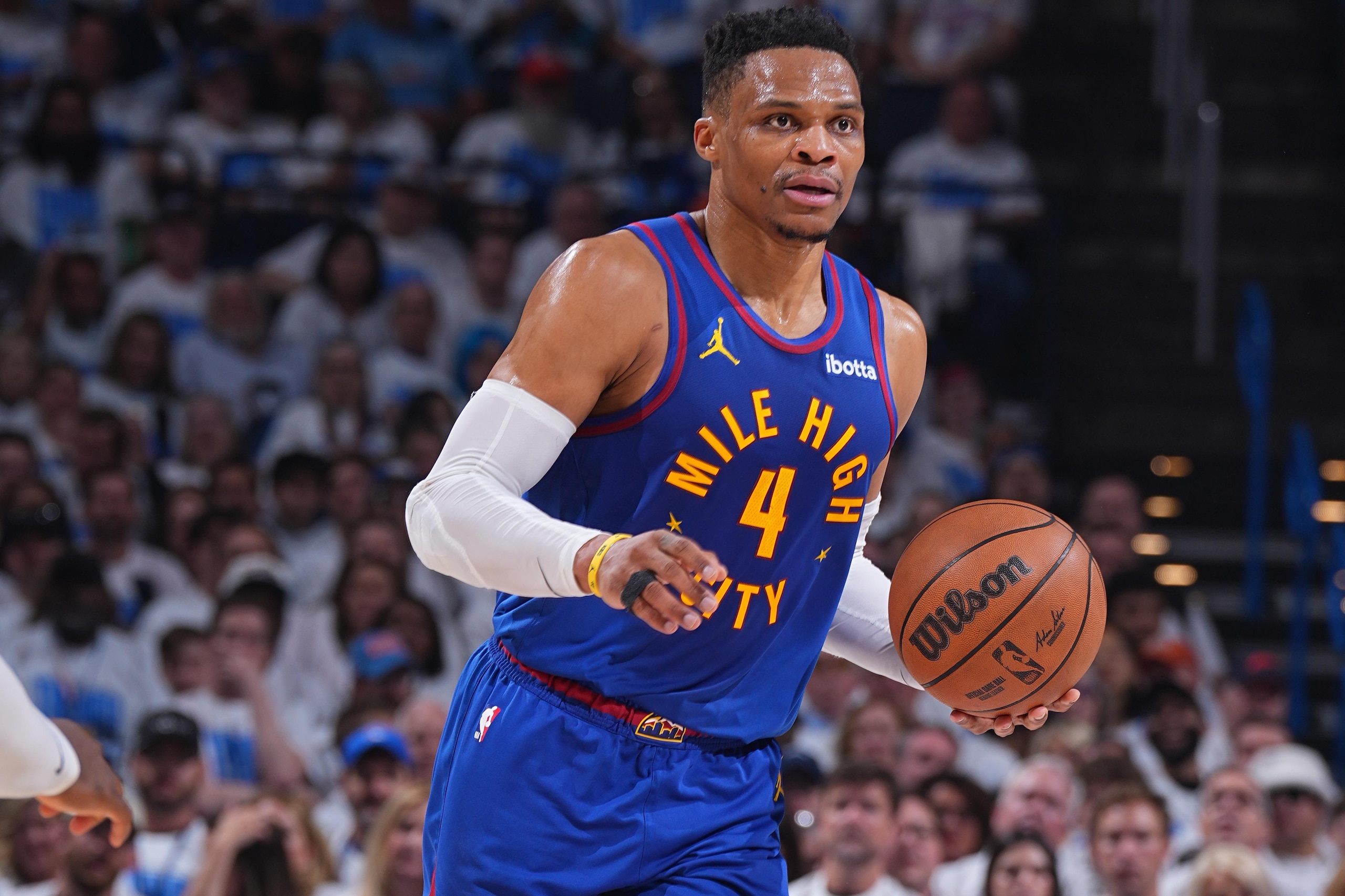 2025 NBA Playoffs - Denver Nuggets v Oklahoma City Thunder - Game Five 2025 NBA Playoffs - Denver Nuggets v Oklahoma City Thunder - Game Five