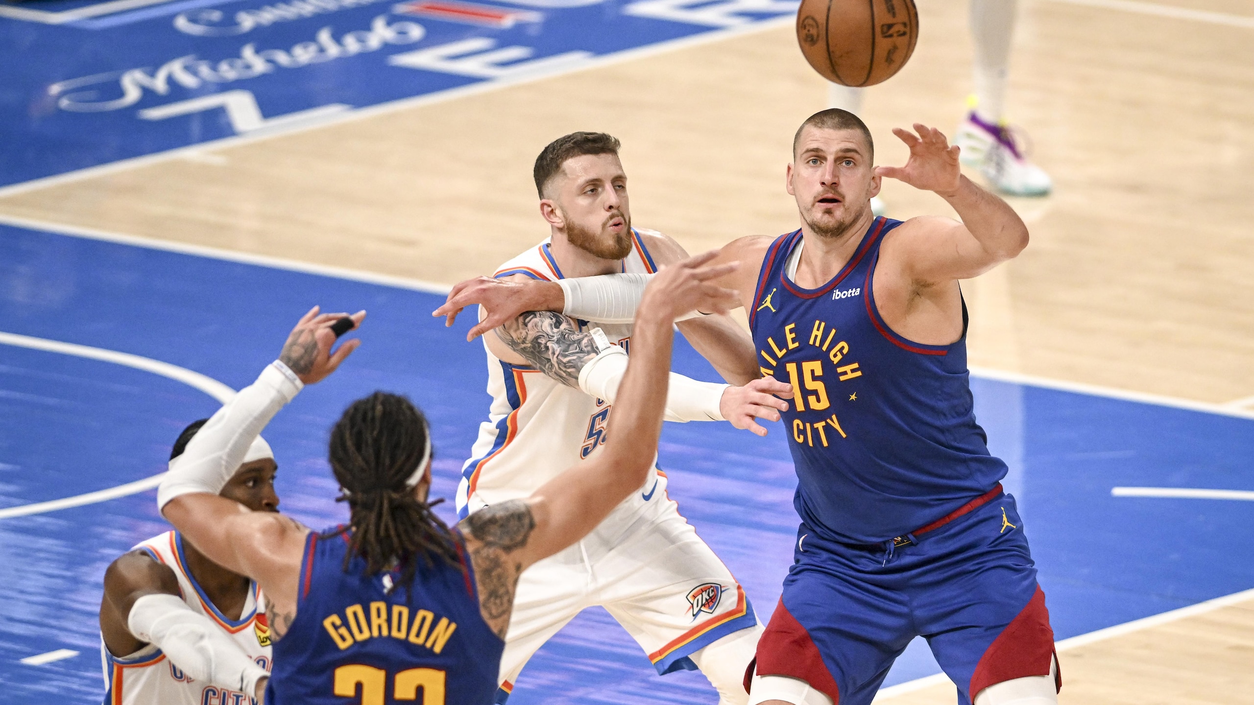 DENVER NUGGETS VS THUNDER, NBA