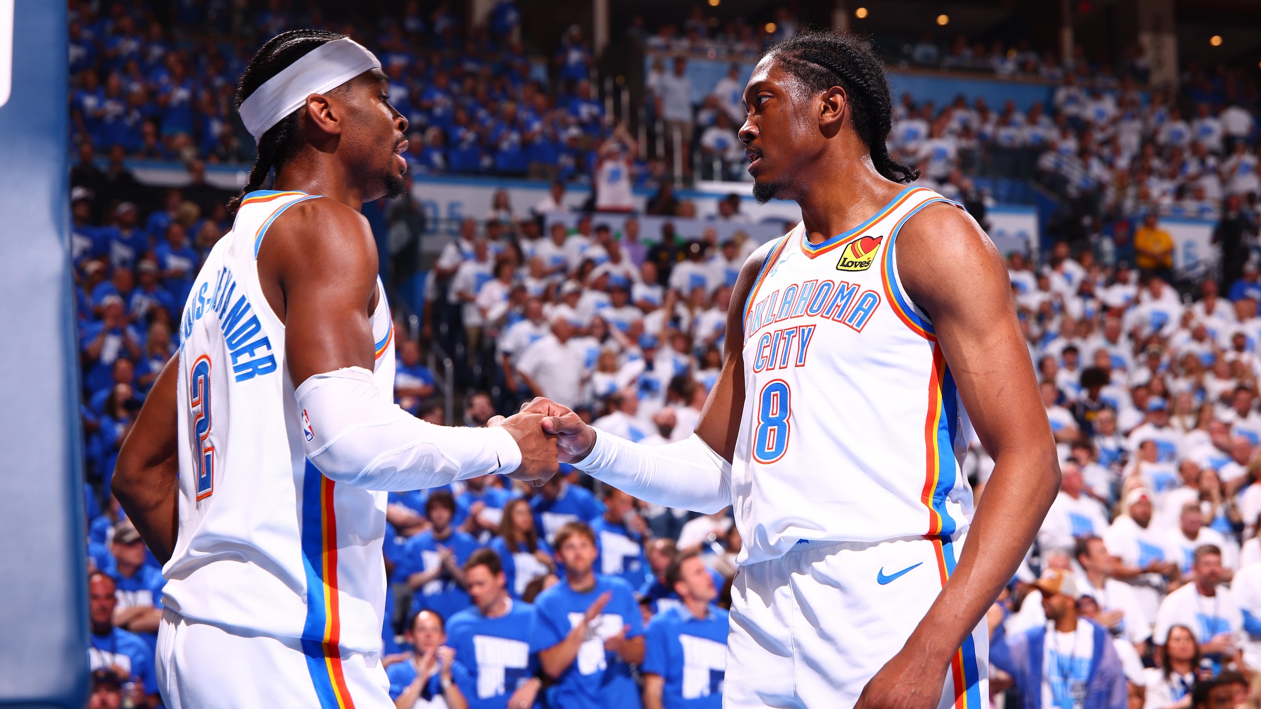 2025 NBA Playoffs - Denver Nuggets v Oklahoma City Thunder - Game Five 2025 NBA Playoffs - Denver Nuggets v Oklahoma City Thunder - Game Five