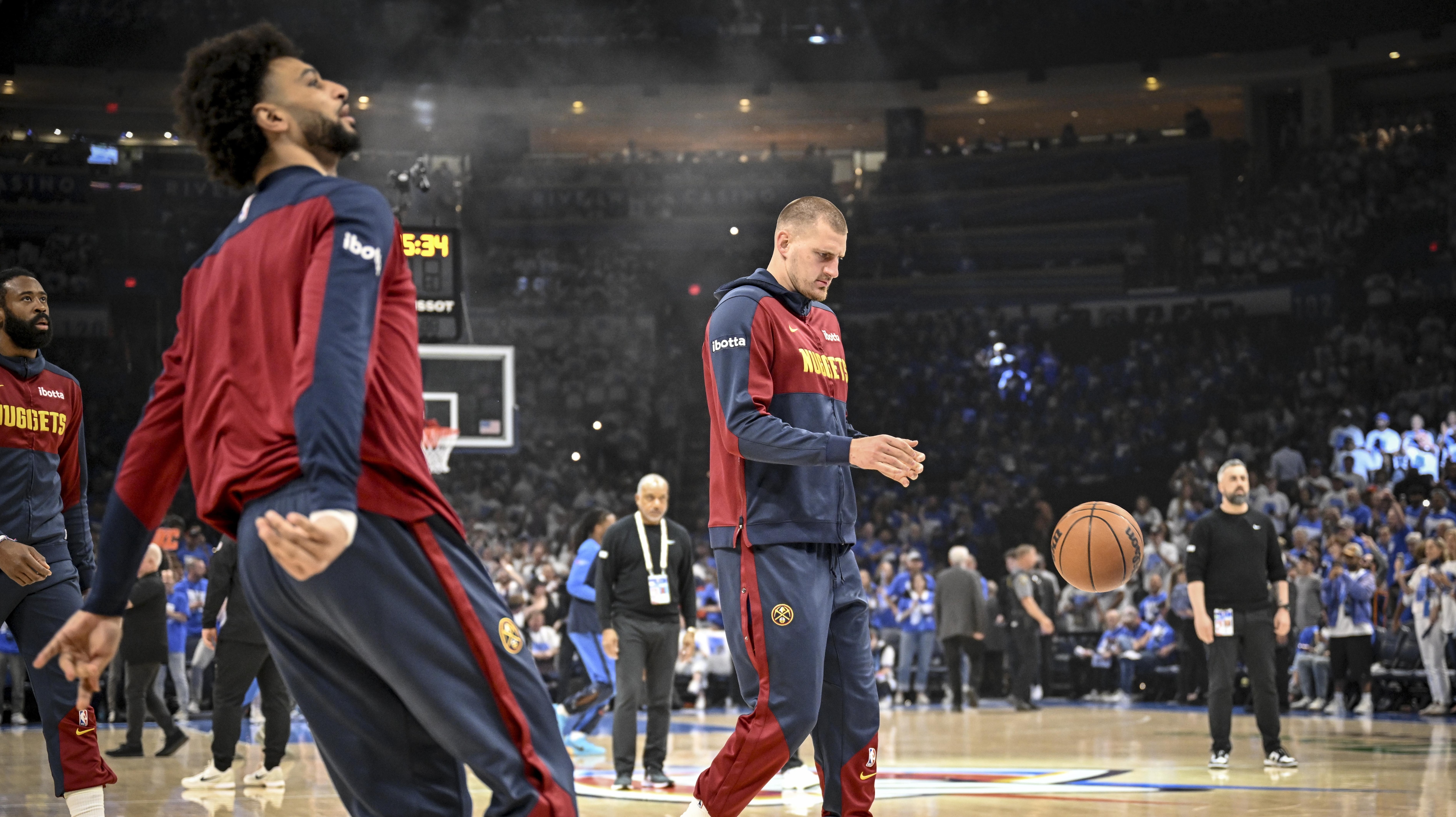 DENVER NUGGETS VS THUNDER, NBA