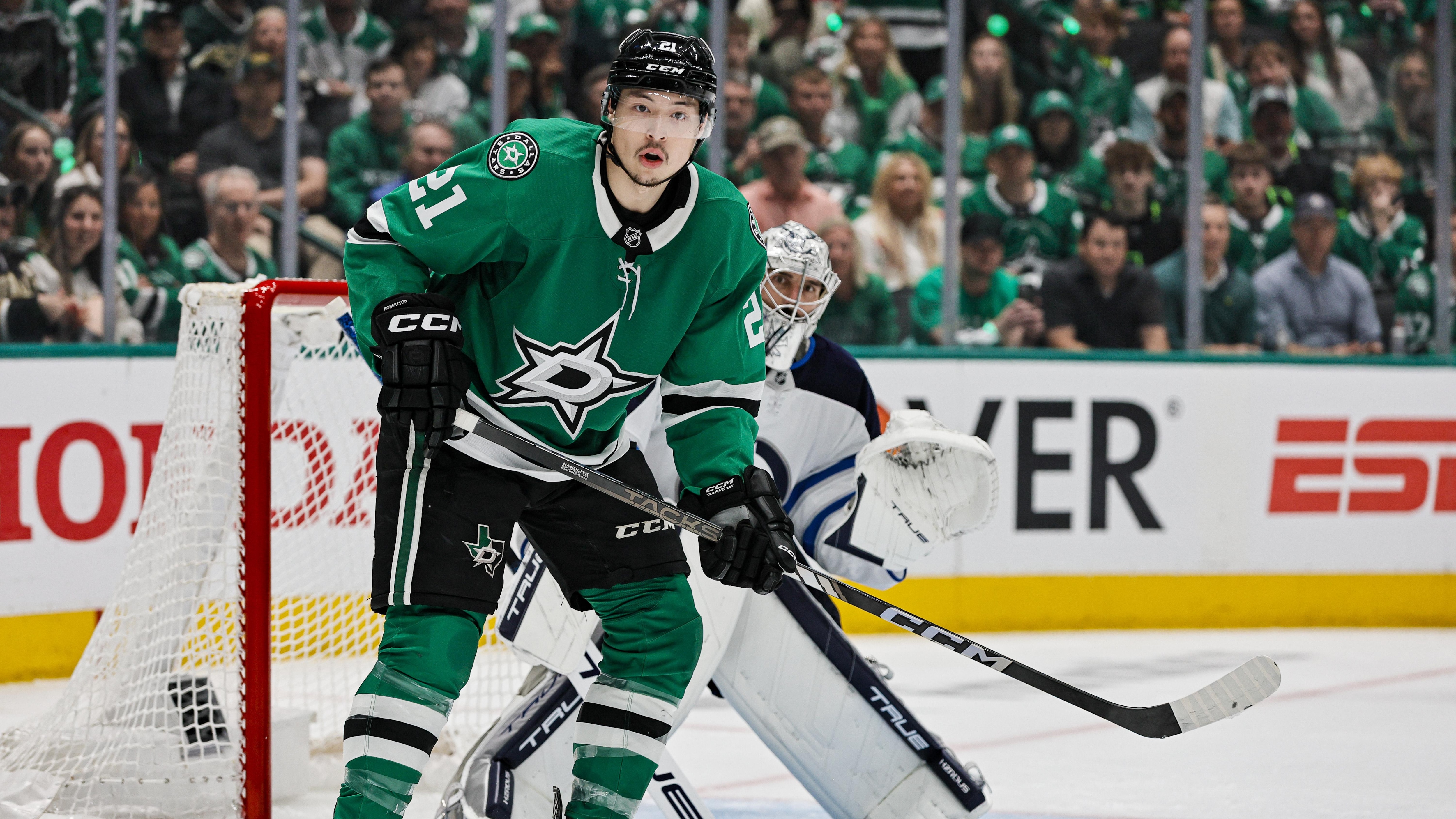 NHL: MAY 13 Stanley Cup Playoffs 2nd Round Jets at Stars NHL: MAY 13 Stanley Cup Playoffs 2nd Round Jets at Stars