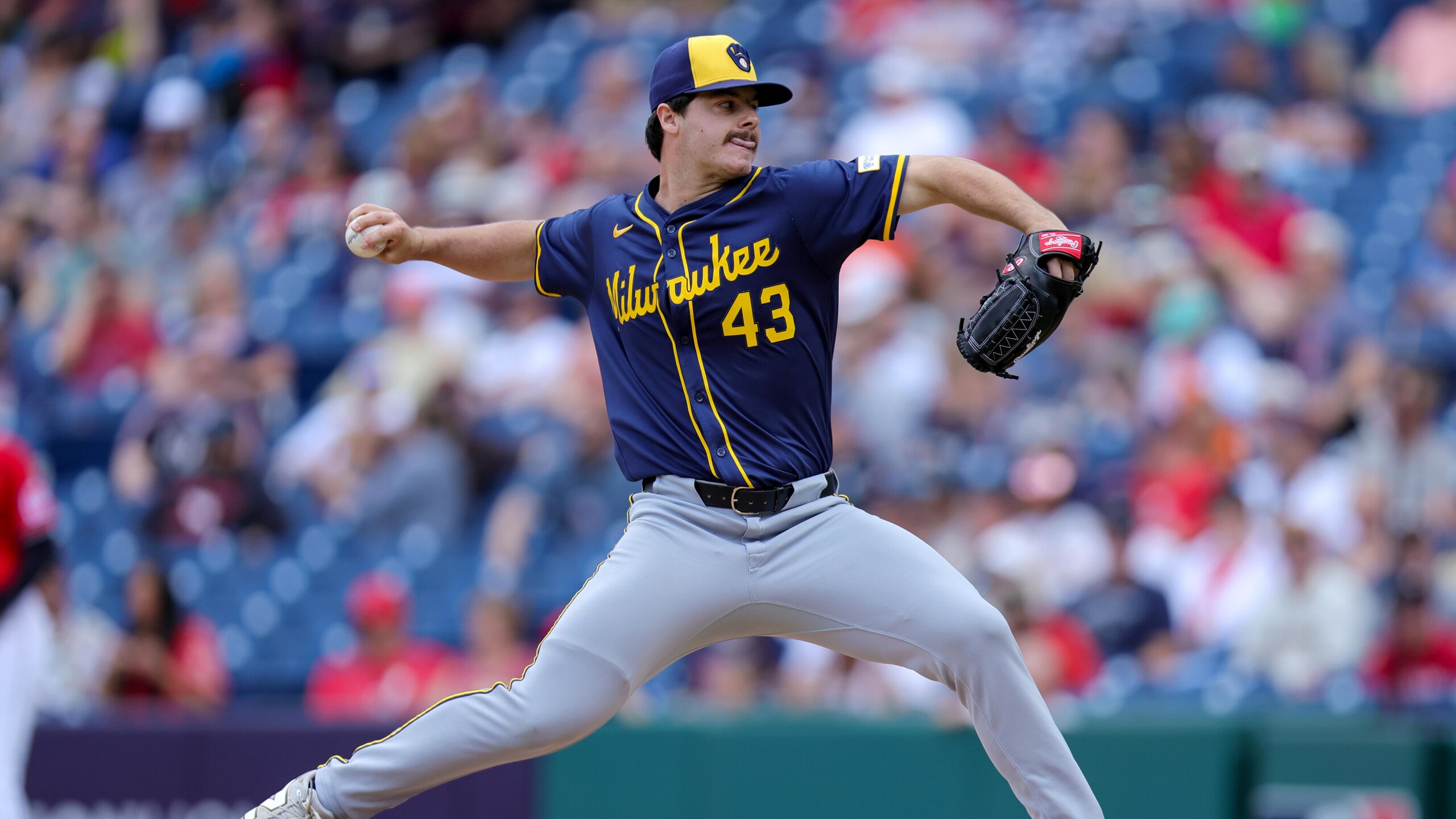 MLB: MAY 14 Brewers at Guardians MLB: MAY 14 Brewers at Guardians