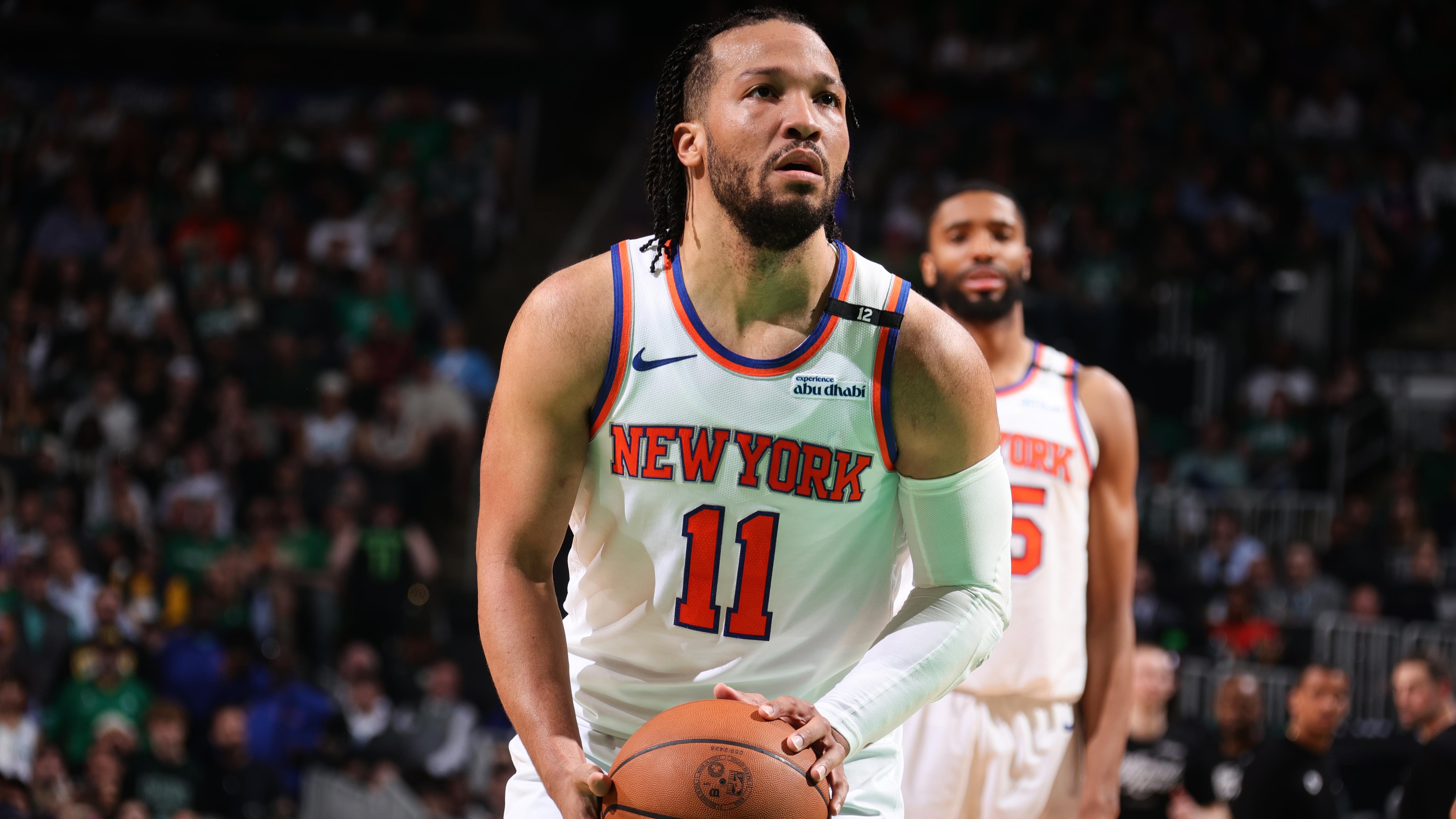 2025 NBA Playoffs - New York Knicks v Boston Celtics - Game Five