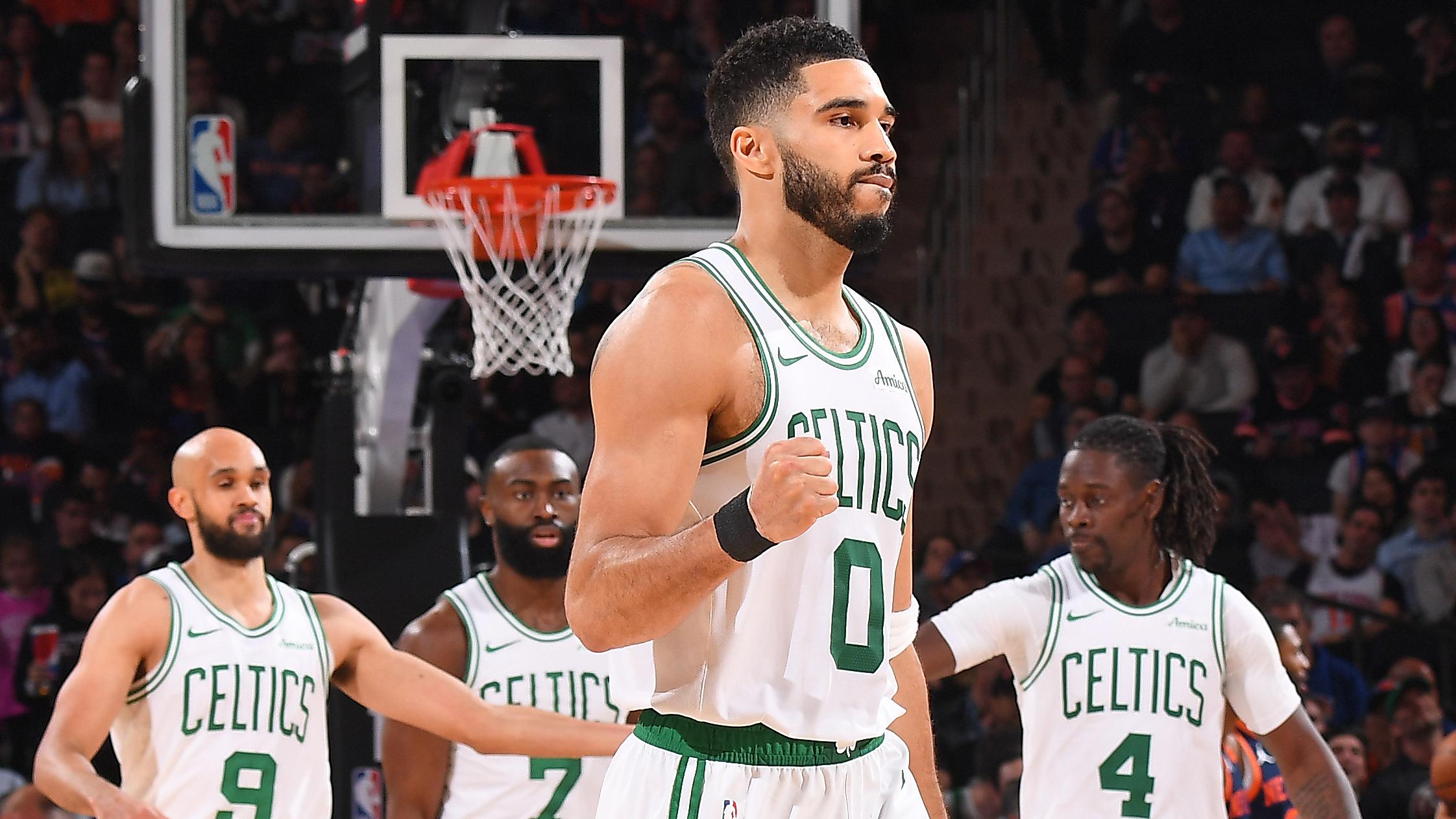 2025 NBA Playoffs - Boston Celtics v New York Knicks - Game Four