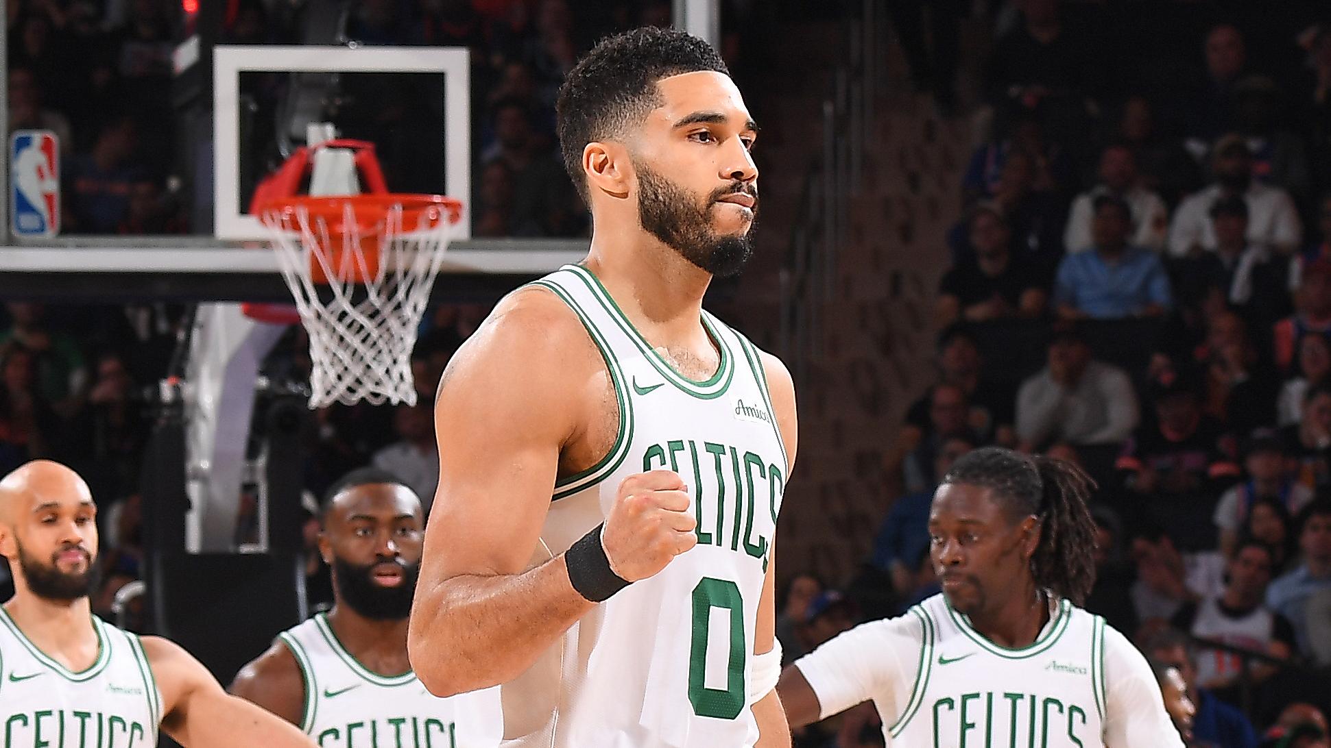 2025 NBA Playoffs - Boston Celtics v New York Knicks - Game Four