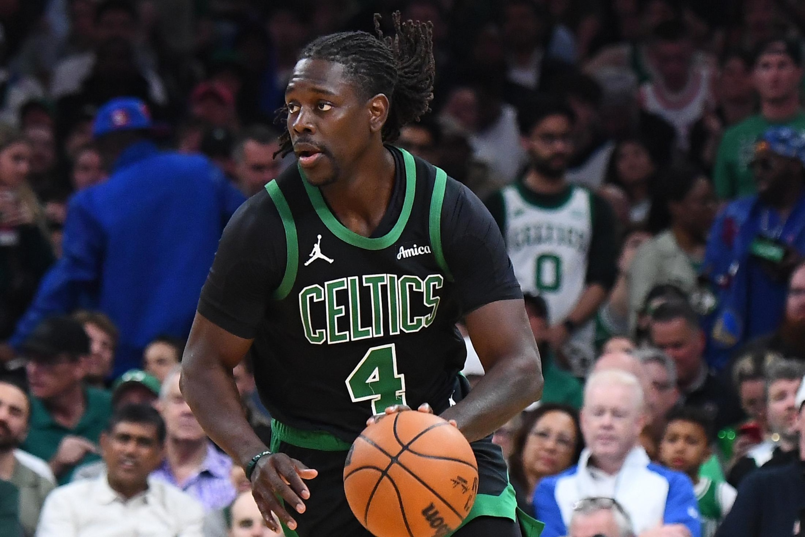 2025 NBA Playoffs - 	New York Knicks v Boston Celtics - Game Five