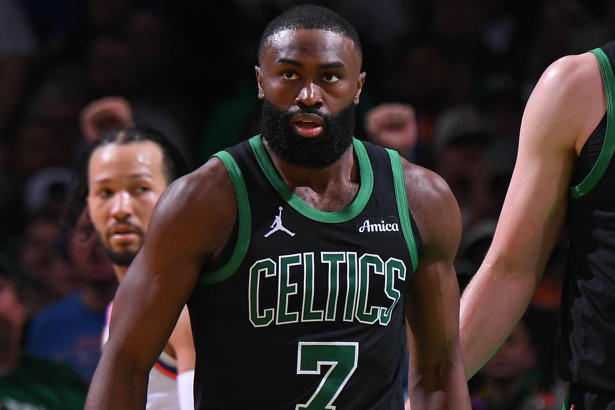 2025 NBA Playoffs - 	New York Knicks v Boston Celtics - Game Five