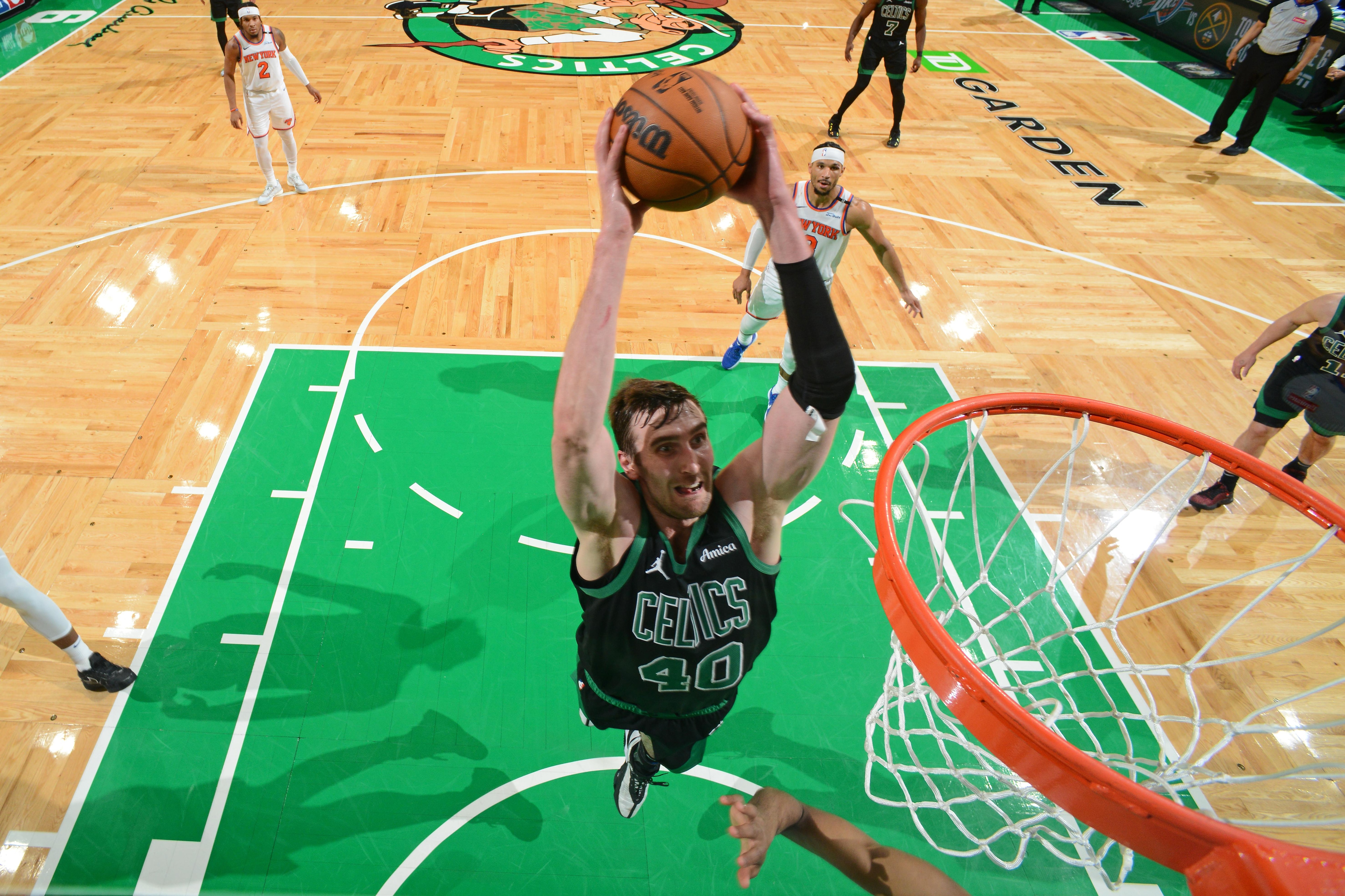 2025 NBA Playoffs - 	New York Knicks v Boston Celtics - Game Five