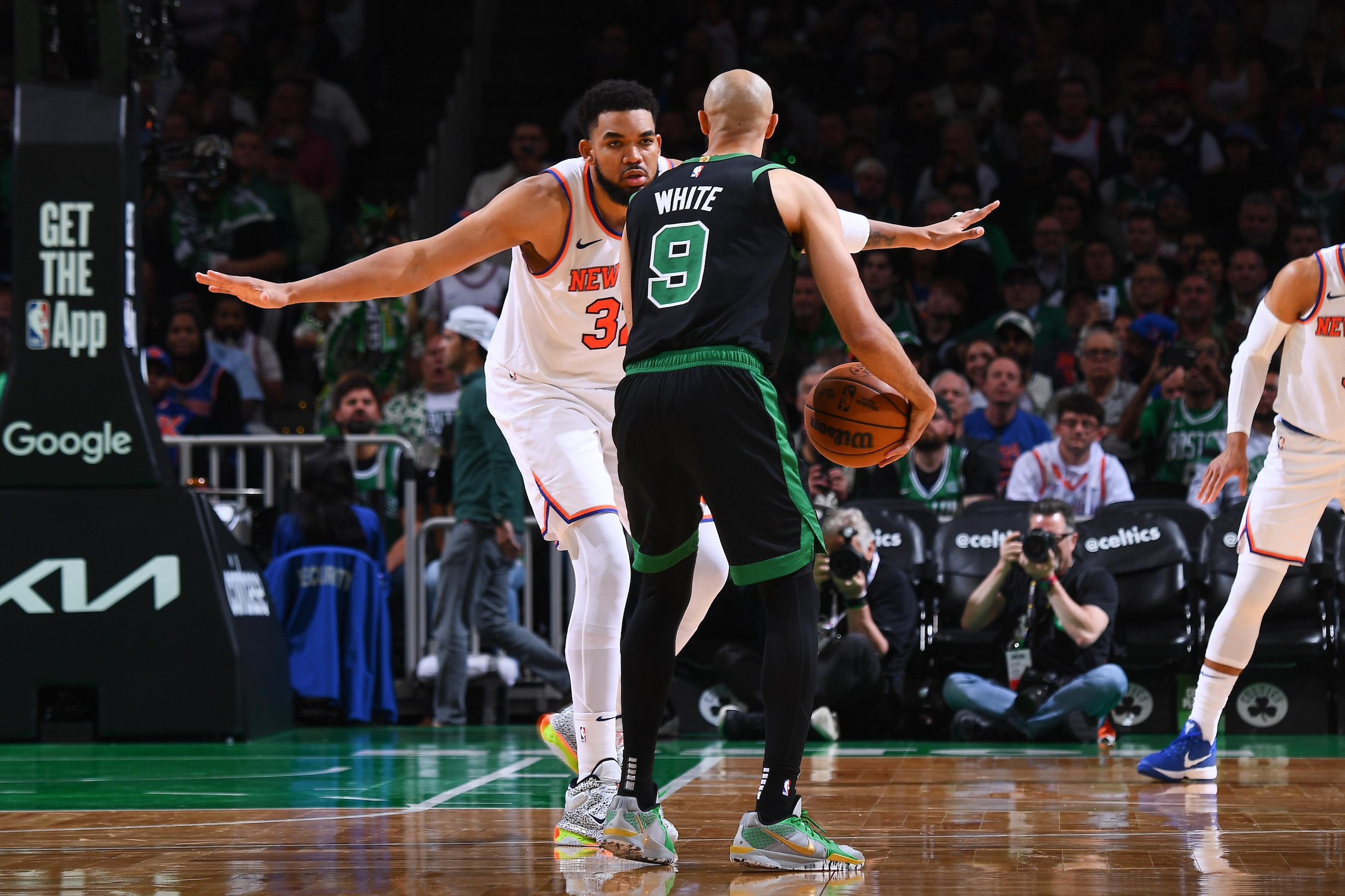 2025 NBA Playoffs - 	New York Knicks v Boston Celtics - Game Five