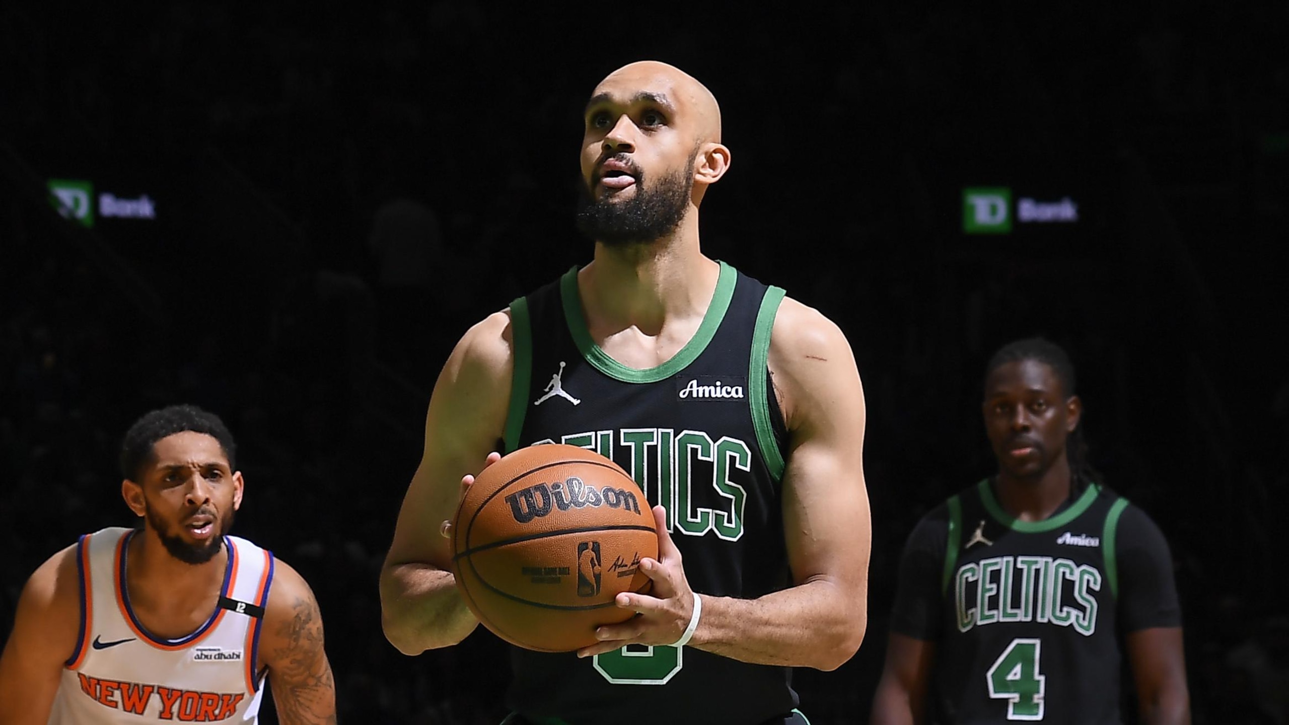 2025 NBA Playoffs - 	New York Knicks v Boston Celtics - Game Five