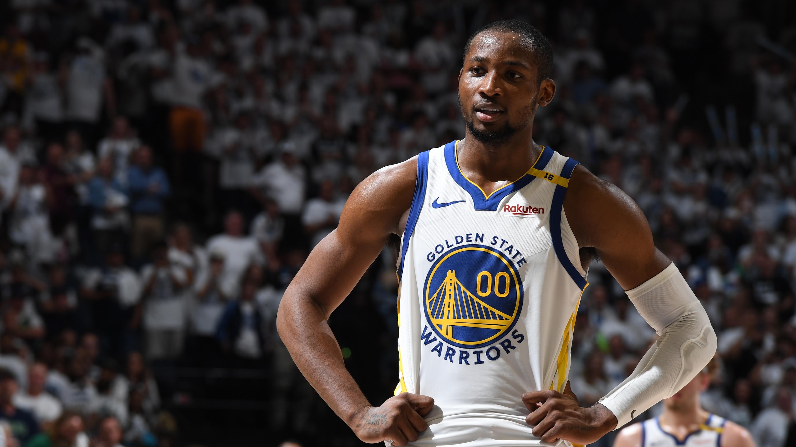 2025 NBA Playoffs - Golden State Warriors v Minnesota Timberwolves - Game 5