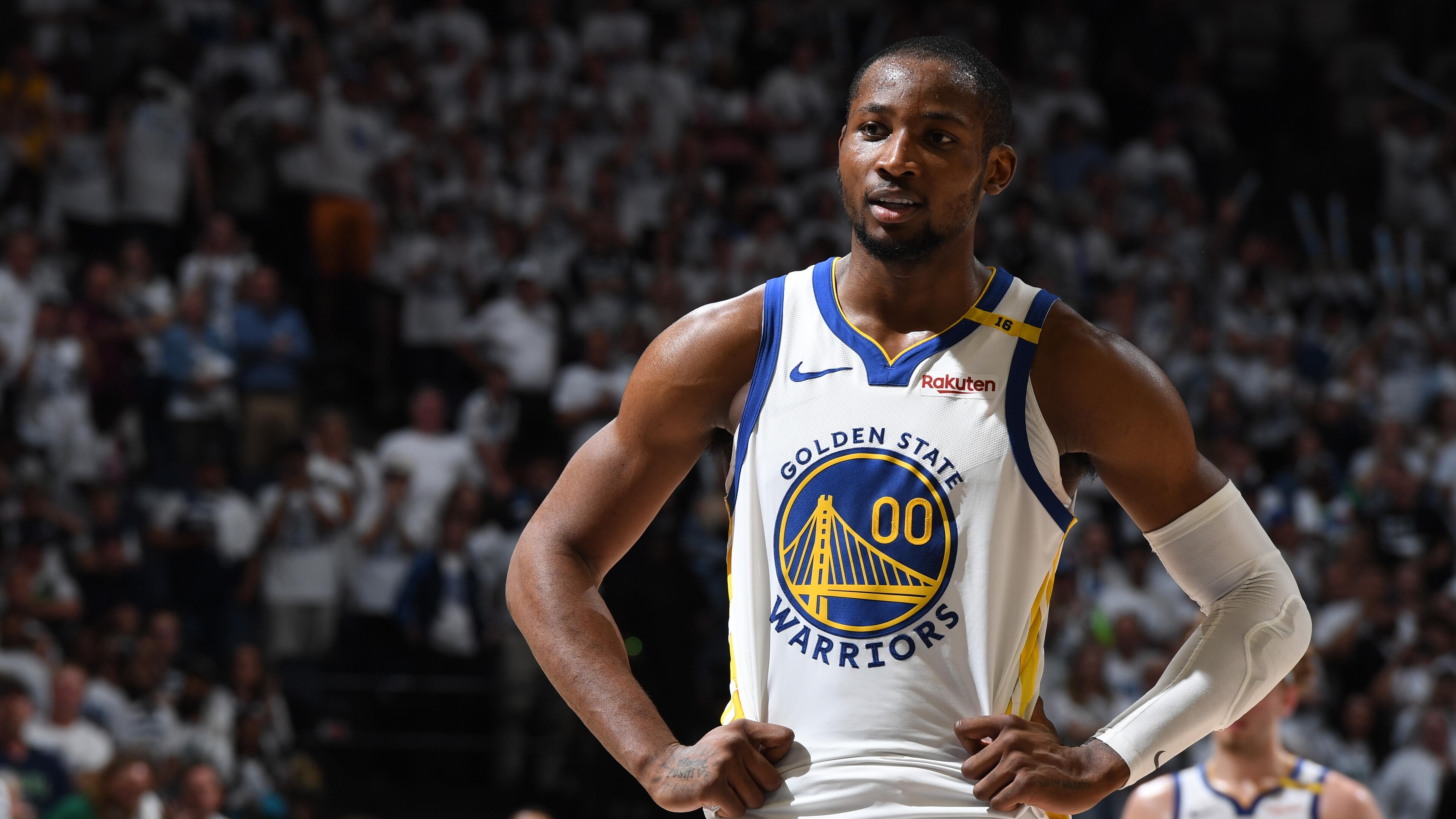 2025 NBA Playoffs - Golden State Warriors v Minnesota Timberwolves - Game 5