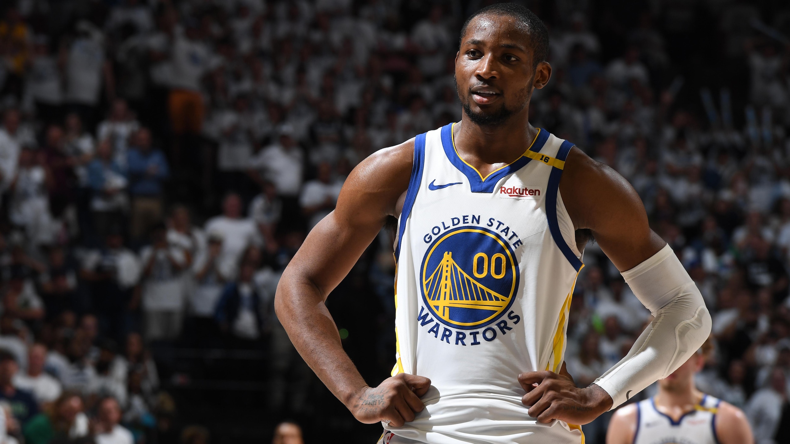2025 NBA Playoffs - Golden State Warriors v Minnesota Timberwolves - Game 5