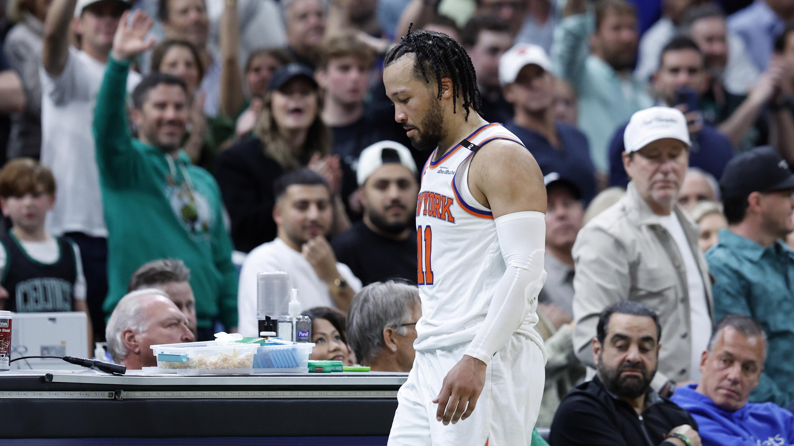 'We didn't want to go out like that': With season on the line and their superstar sidelined, Celtics dig deep and demolish Knicks