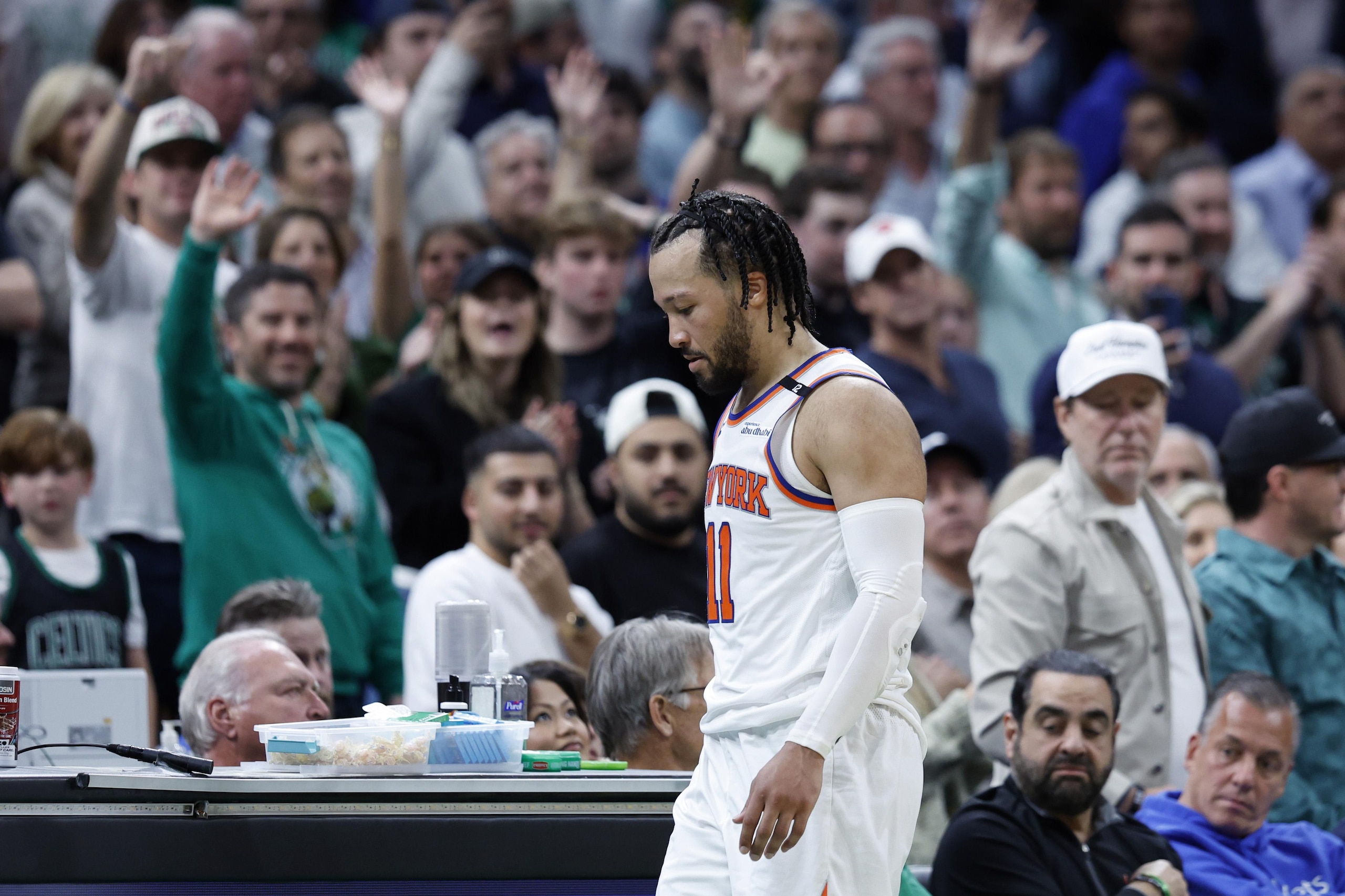 'We didn't want to go out like that': With season on the line and their superstar sidelined, Celtics dig deep and demolish Knicks