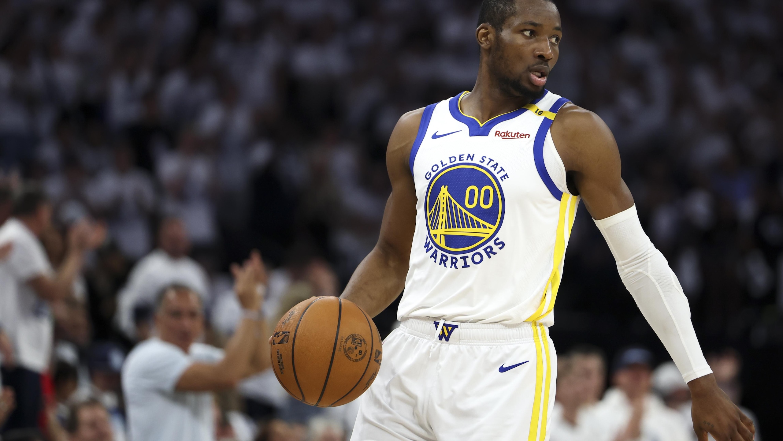 Golden State Warriors v Minnesota Timberwolves - Game Five Golden State Warriors v Minnesota Timberwolves - Game Five