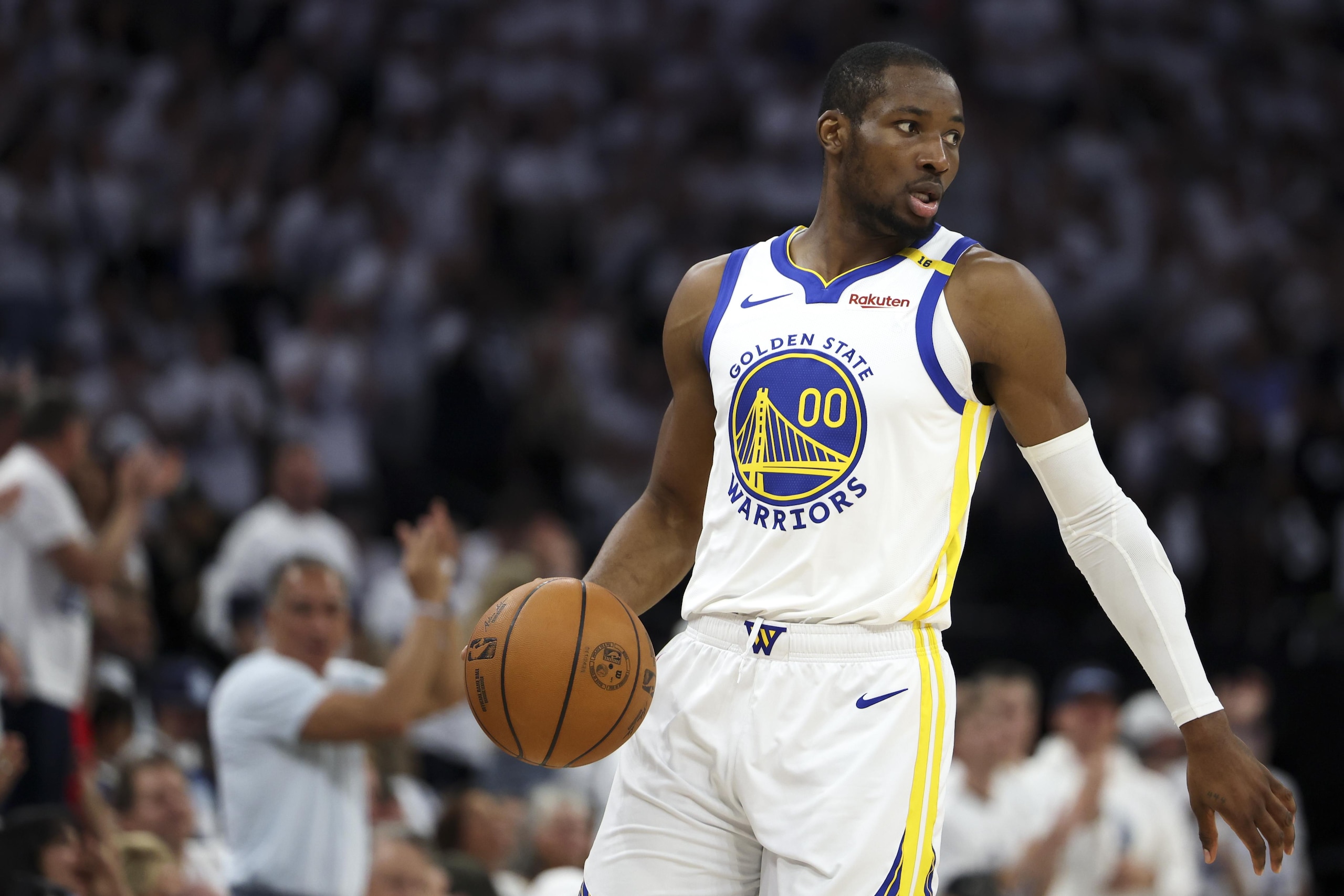 Golden State Warriors v Minnesota Timberwolves - Game Five Golden State Warriors v Minnesota Timberwolves - Game Five