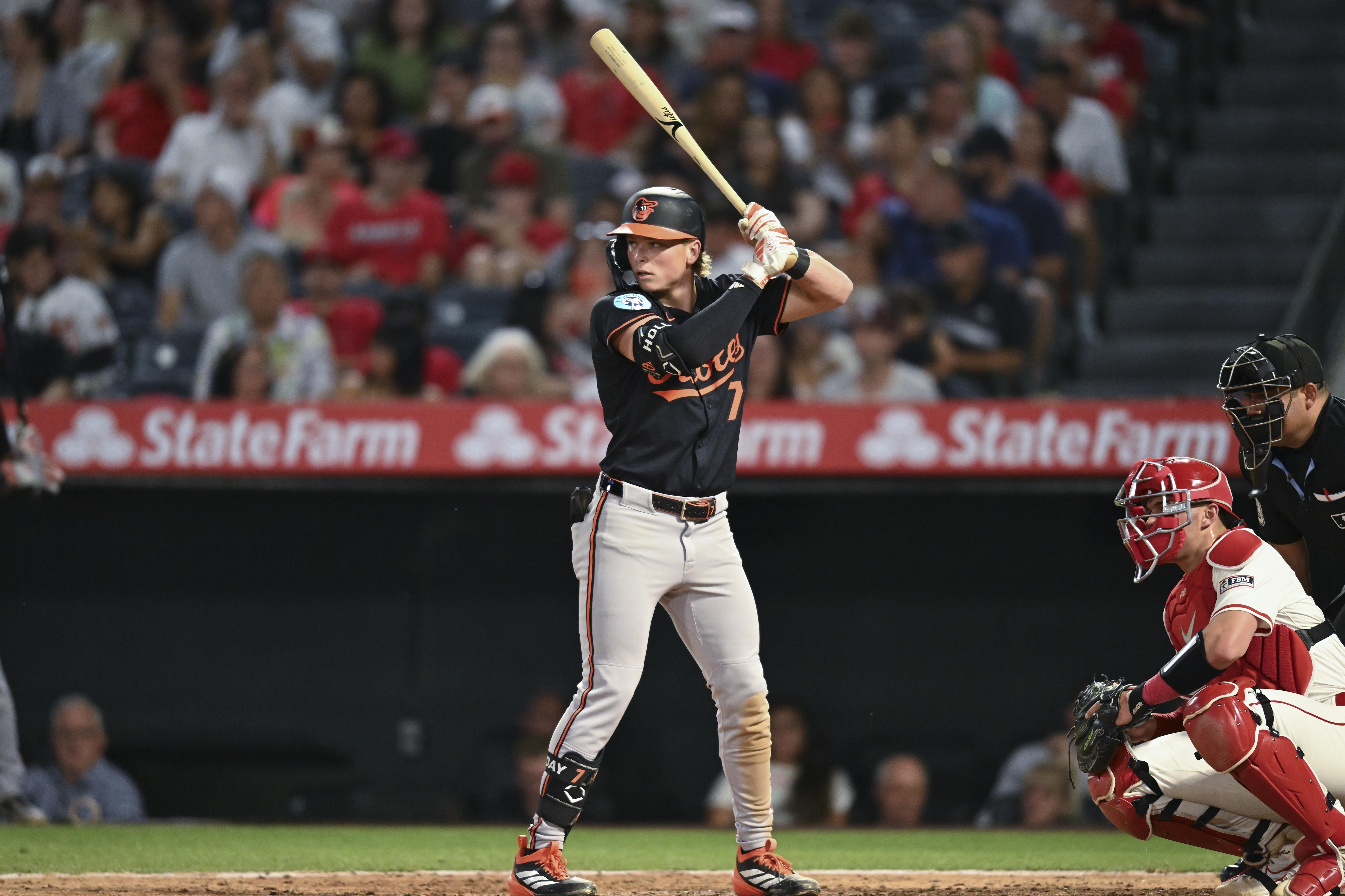 Baltimore Orioles v Los Angeles Angels