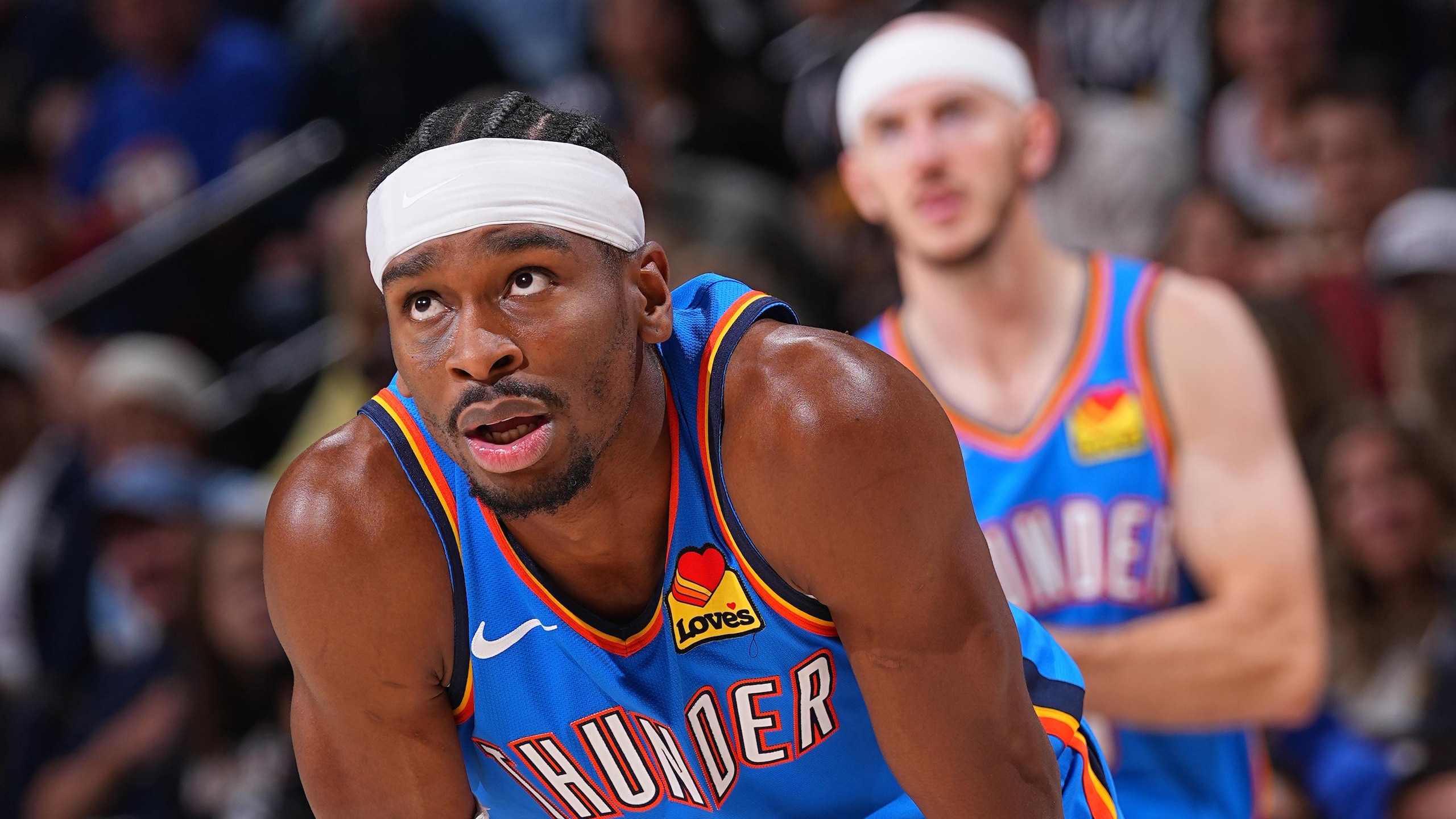 2025 NBA Playoffs - Oklahoma City Thunder v Denver Nuggets - Game Six 2025 NBA Playoffs - Oklahoma City Thunder v Denver Nuggets - Game Six