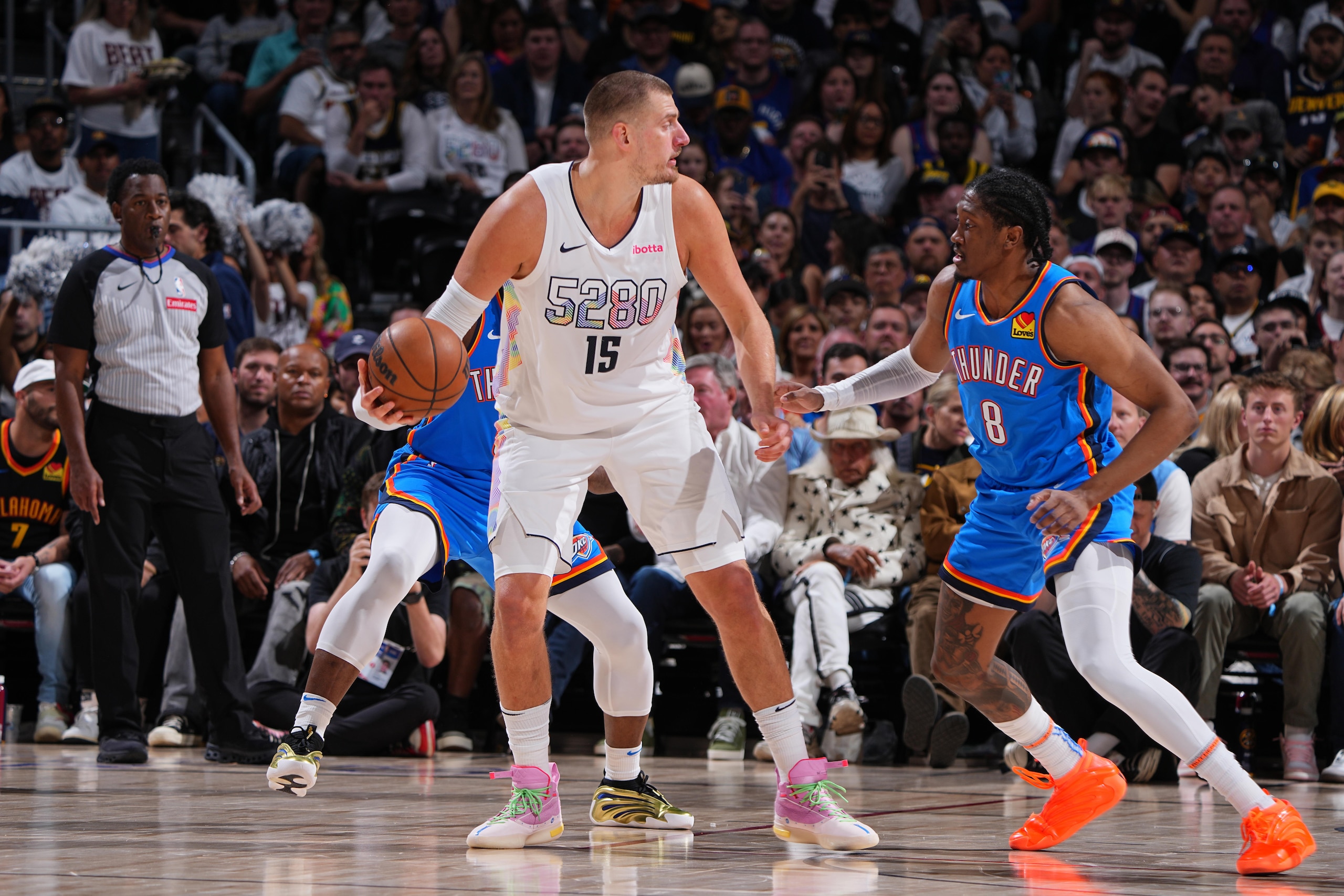 2025 NBA Playoffs - Oklahoma City Thunder v Denver Nuggets - Game Six 2025 NBA Playoffs - Oklahoma City Thunder v Denver Nuggets - Game Six