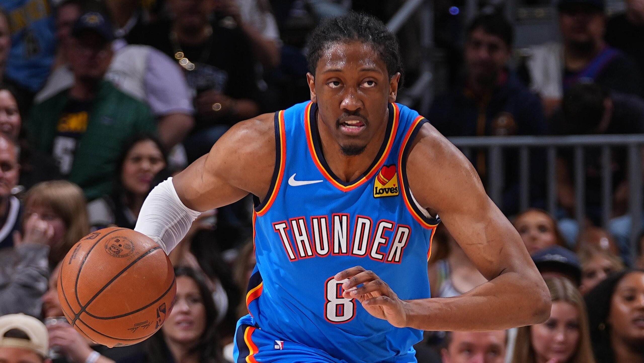 2025 NBA Playoffs - Oklahoma City Thunder v Denver Nuggets - Game Six 2025 NBA Playoffs - Oklahoma City Thunder v Denver Nuggets - Game Six