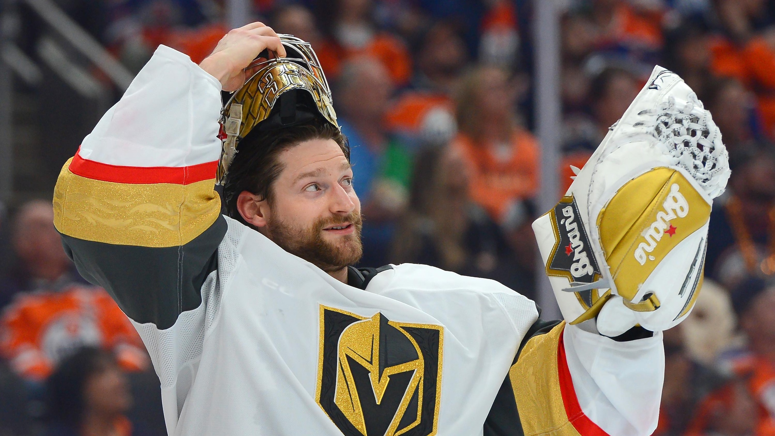 Vegas Golden Knights v Edmonton Oilers - Game Three Vegas Golden Knights v Edmonton Oilers - Game Three