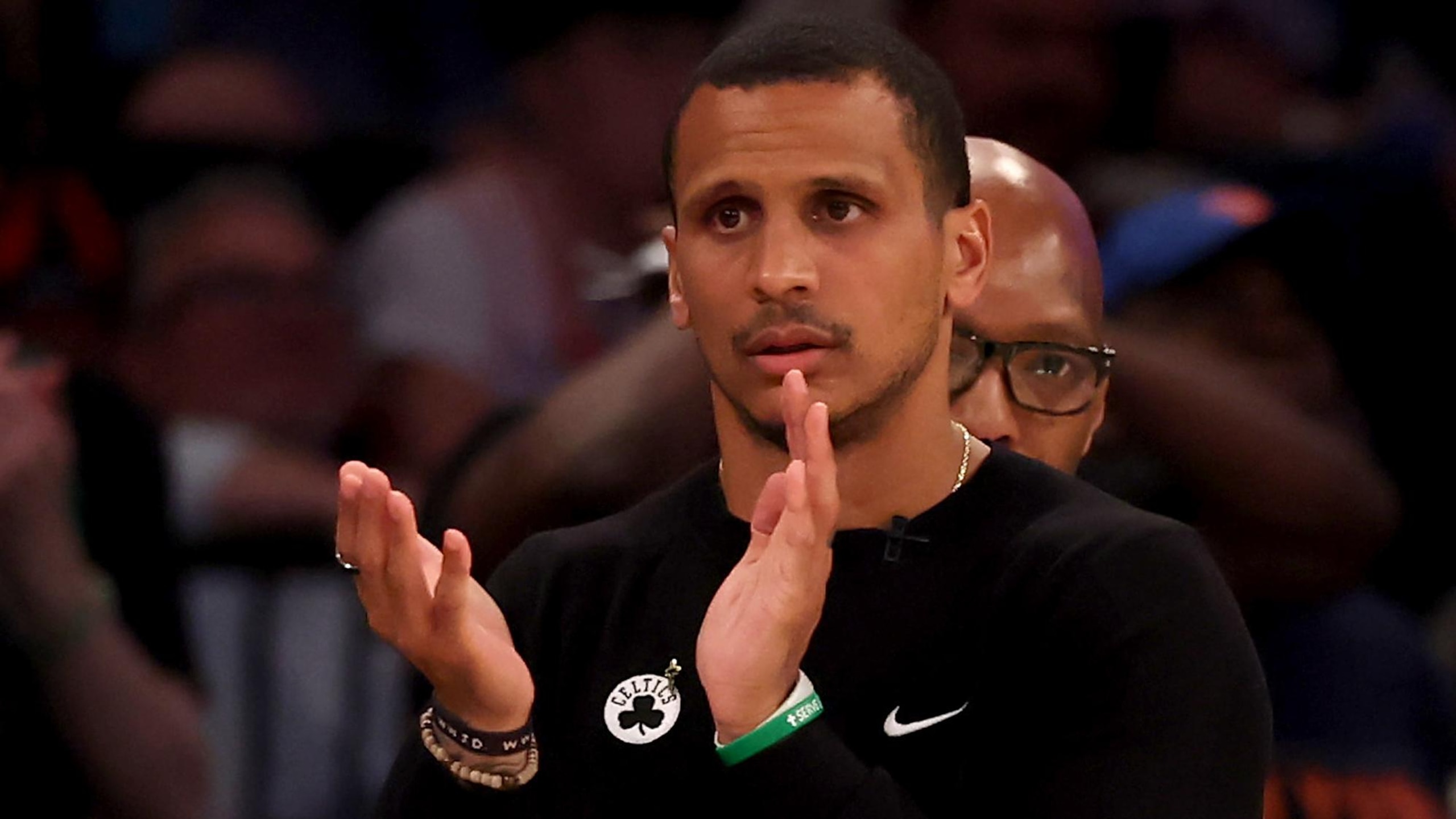 Boston Celtics v New York Knicks - Game Four Boston Celtics v New York Knicks - Game Four