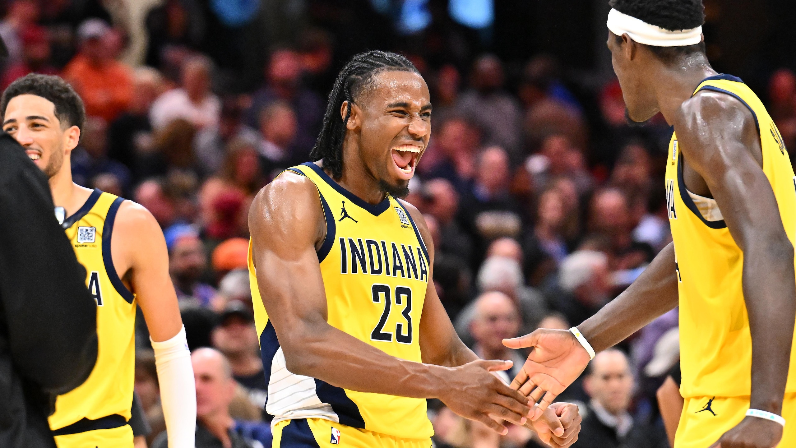 Indiana Pacers v Cleveland Cavaliers - Game Five Indiana Pacers v Cleveland Cavaliers - Game Five