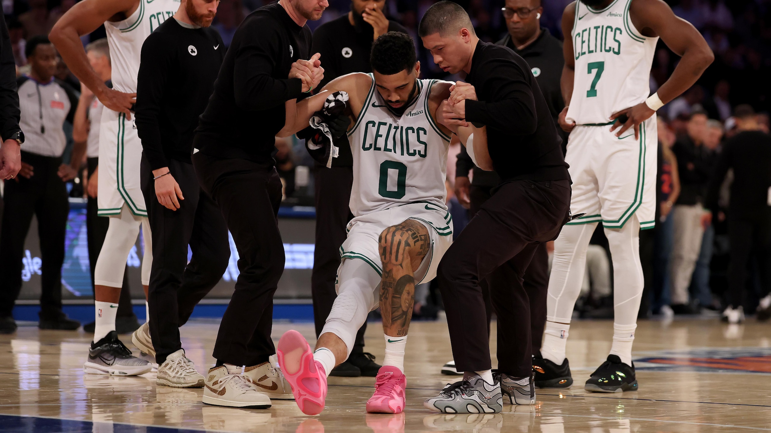 Boston Celtics v New York Knicks - Game Four