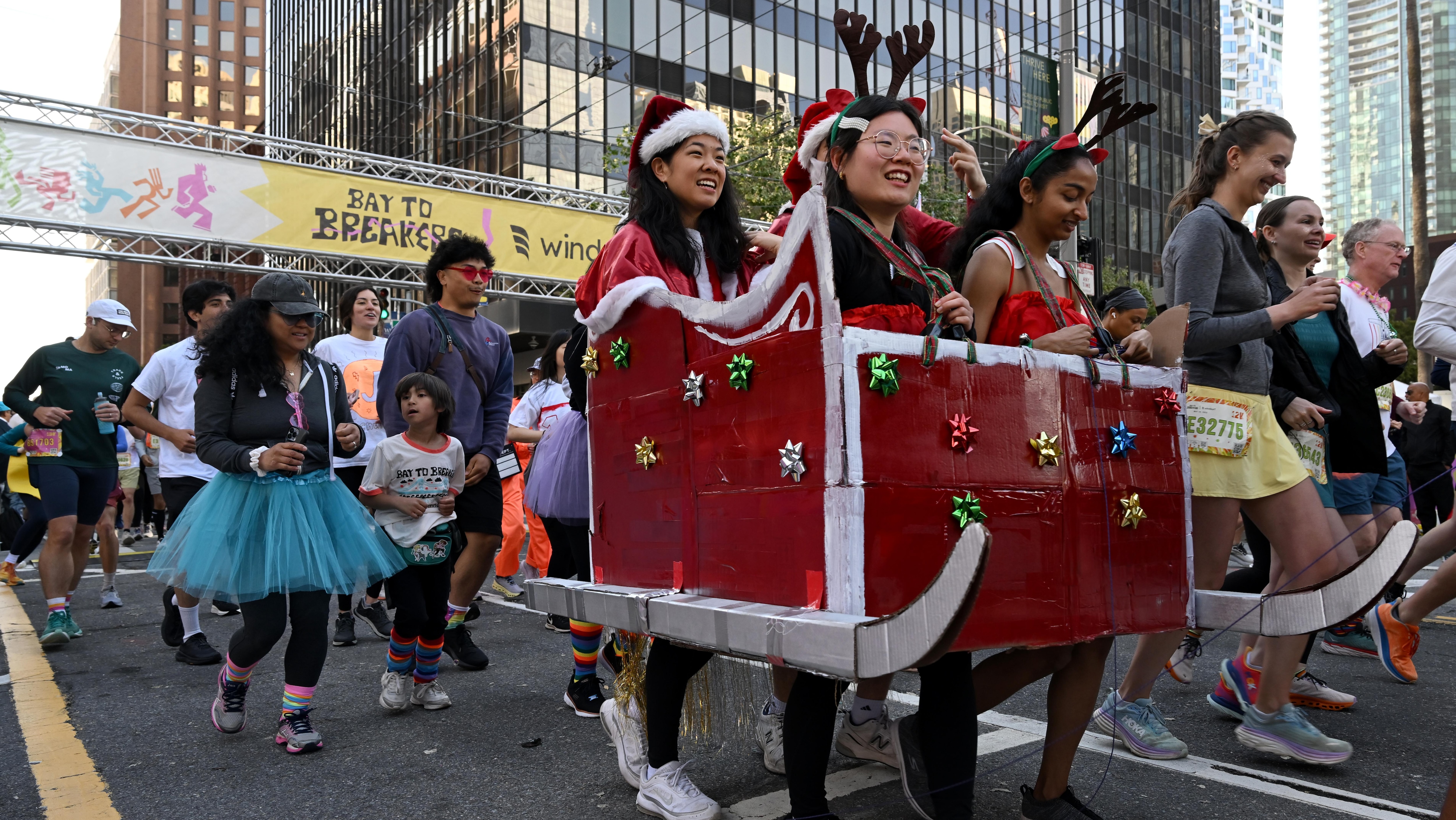 San Francisco's 114th annual ''Bay to Breakers'' race