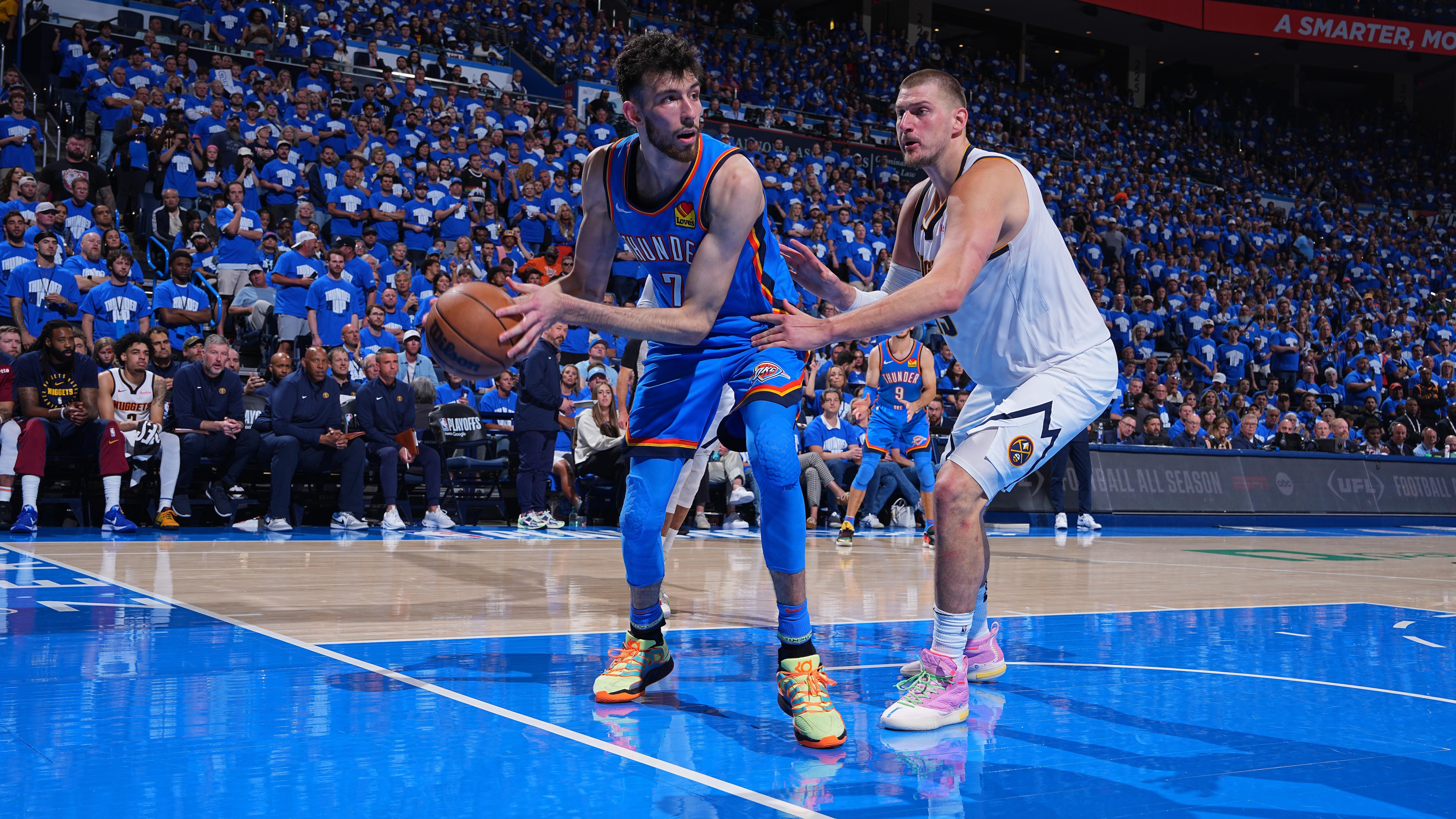 2025 NBA Playoffs - Denver Nuggets v Oklahoma City Thunder