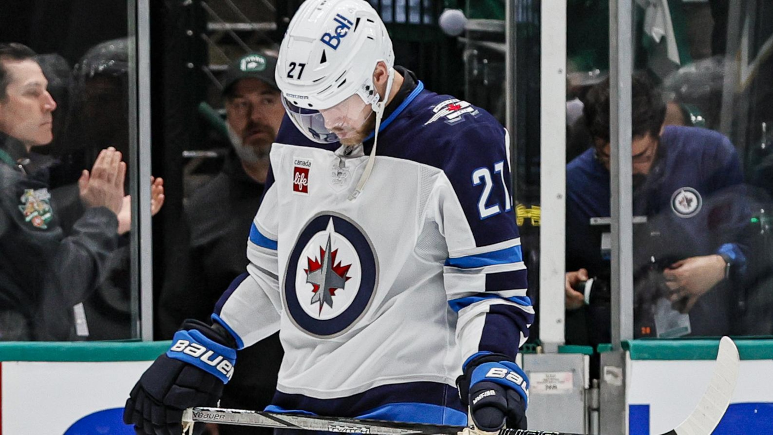 NHL: MAY 17 Stanley Cup Playoffs 2nd Round Jets at Stars NHL: MAY 17 Stanley Cup Playoffs 2nd Round Jets at Stars